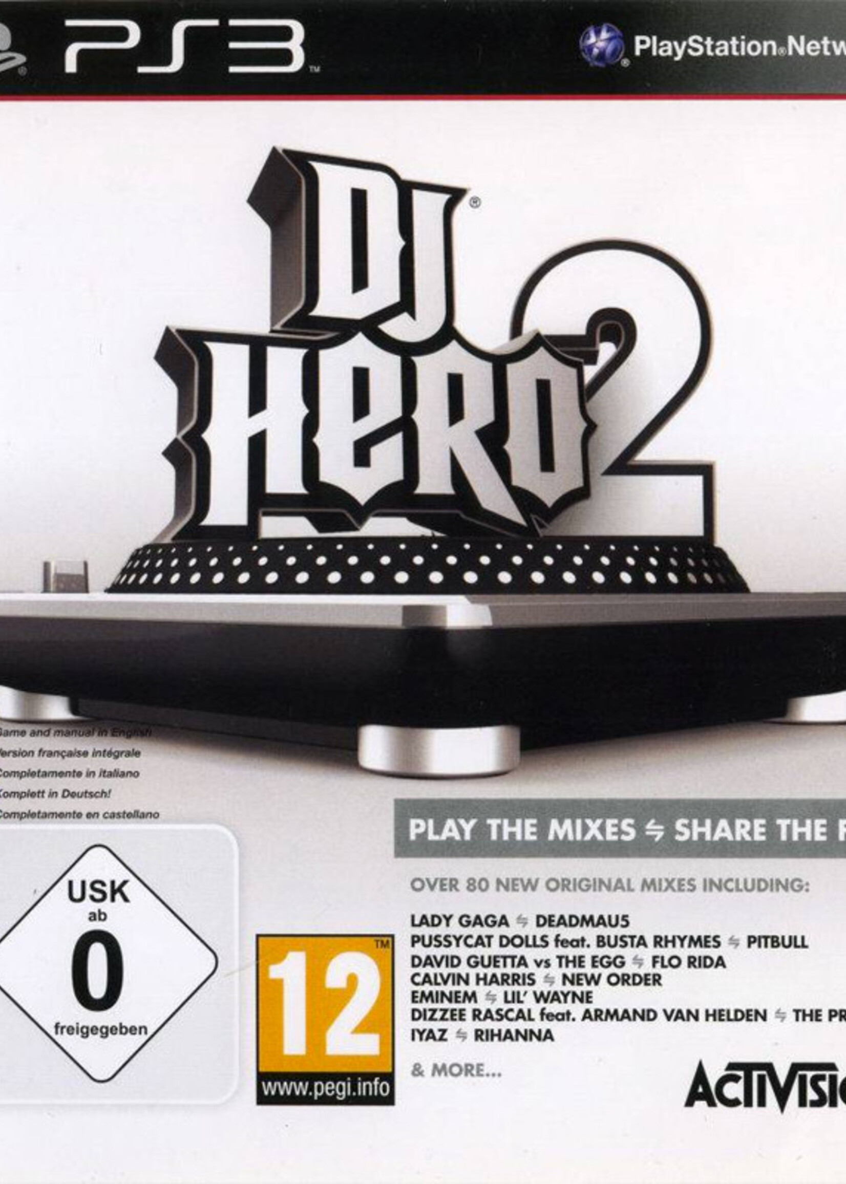 DJ Hero 2 PS3