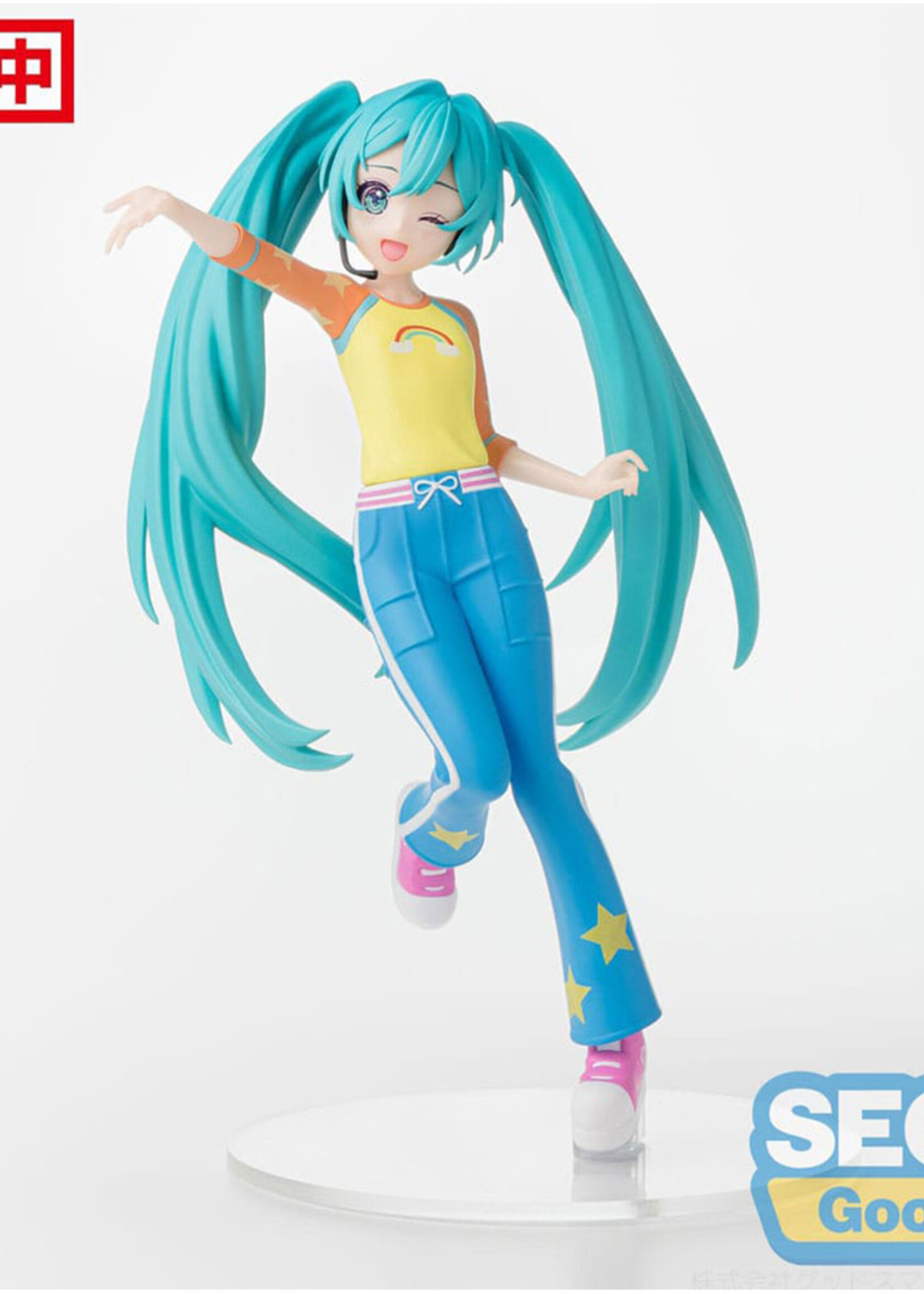 Hatsune Miku Love Costume Statue Desktop x Decorate 17cm