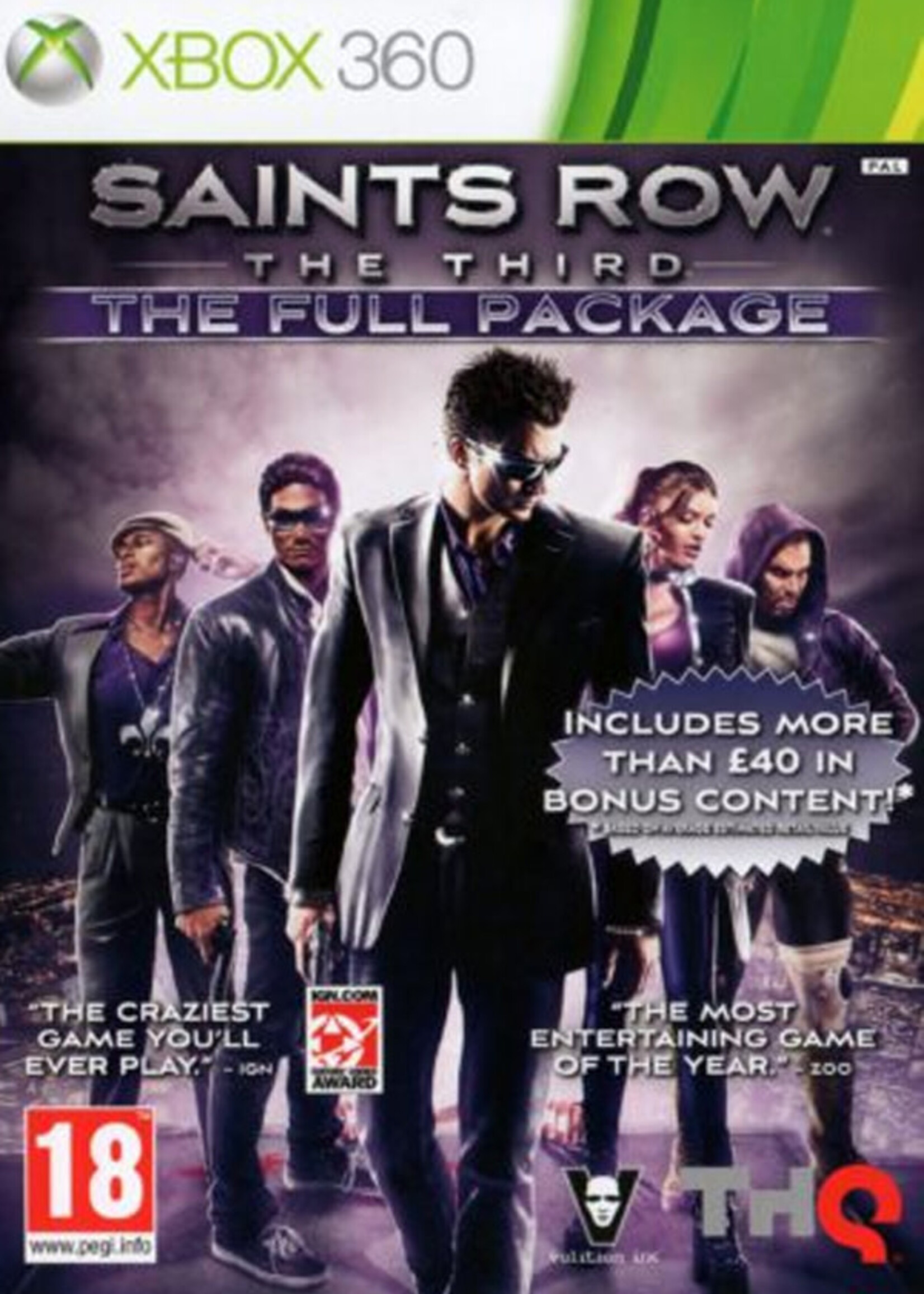 Saints Row The Third The Full Package X360