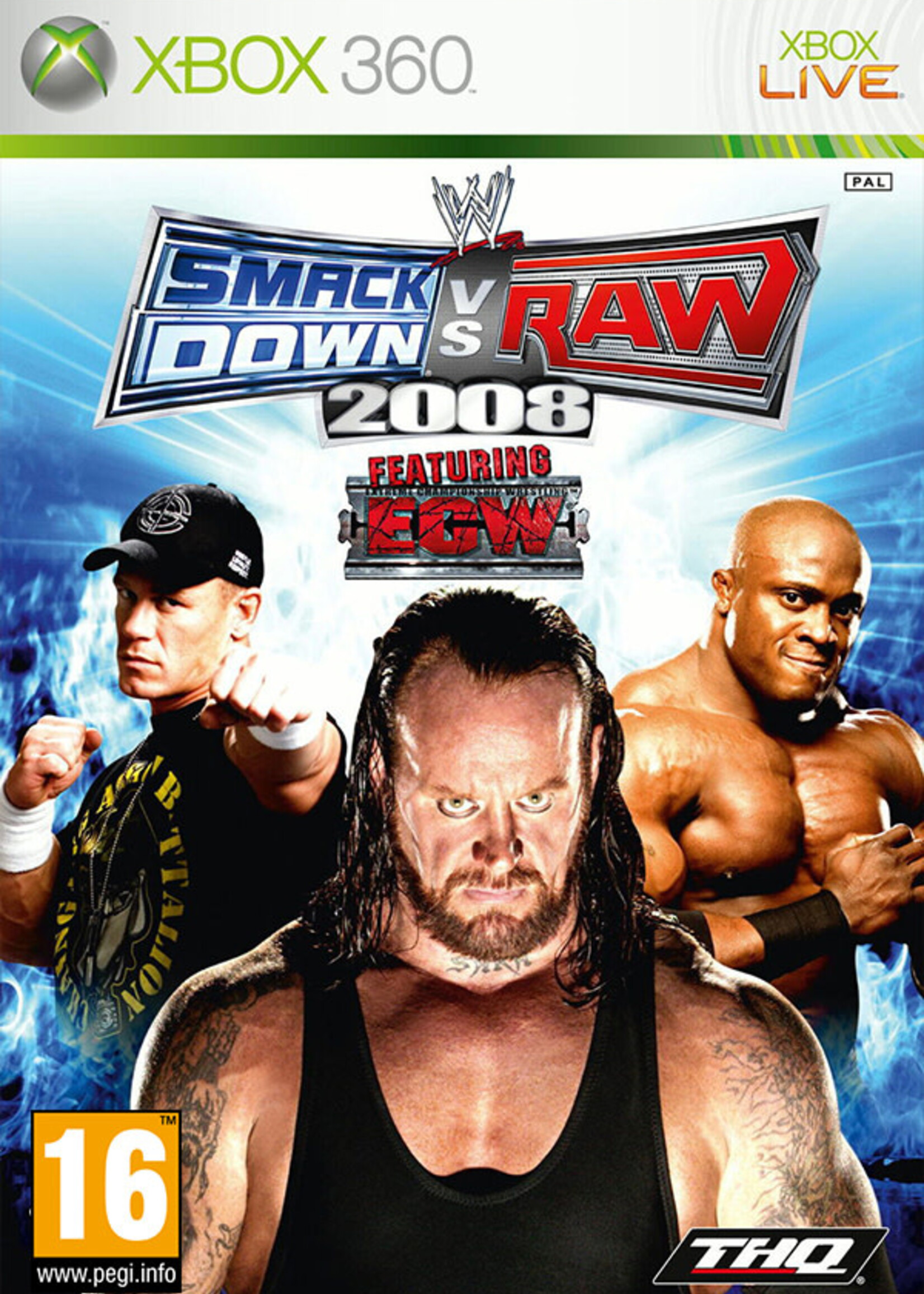 WWE Smackdown VS Raw 2008 X360