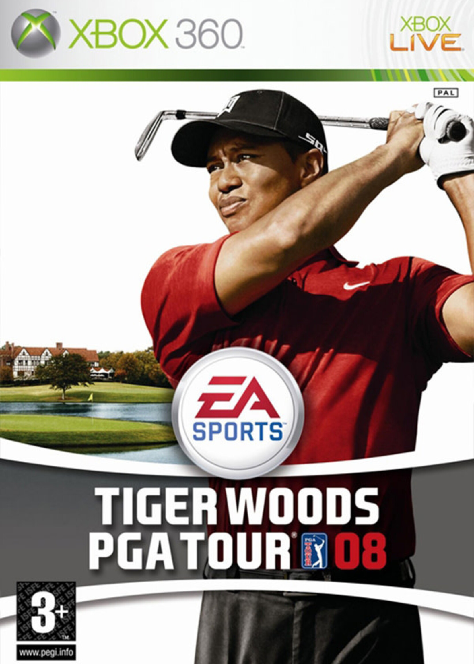 Tiger Woods PGA Tour 08 X360