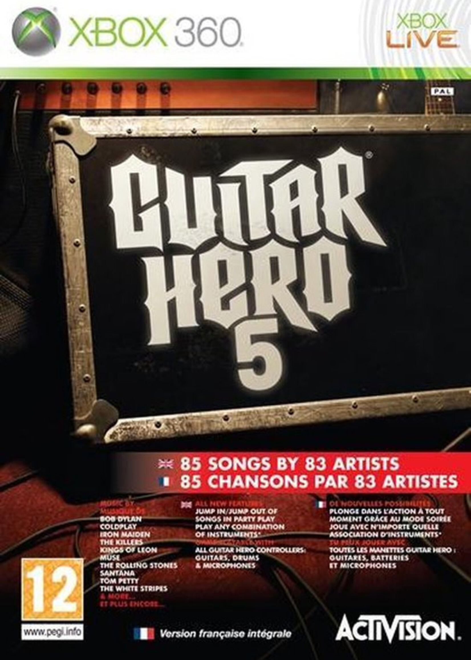 Guitar Hero 5 X360