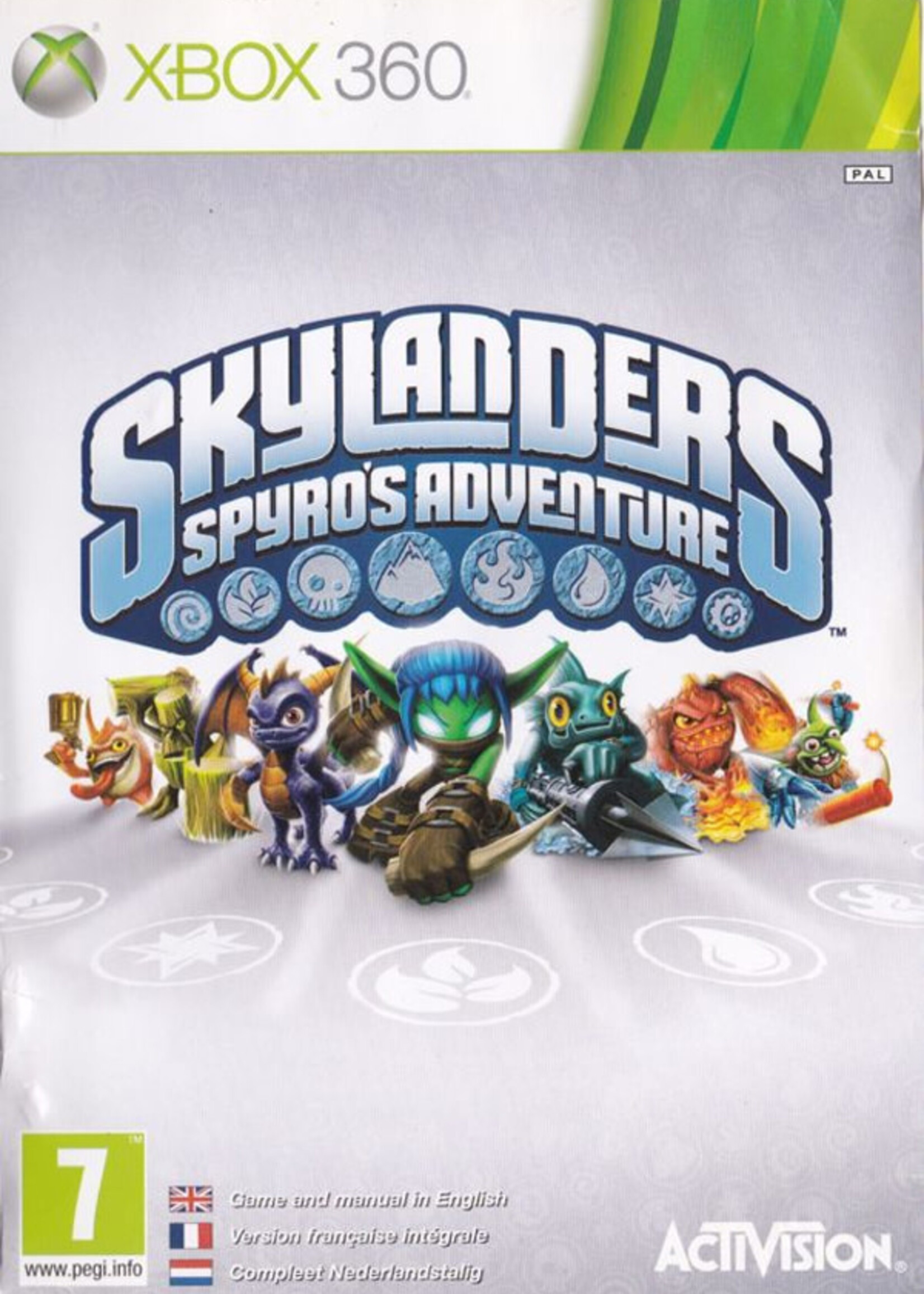 Skylanders Spyro's Adventure  (Disk) X360 179