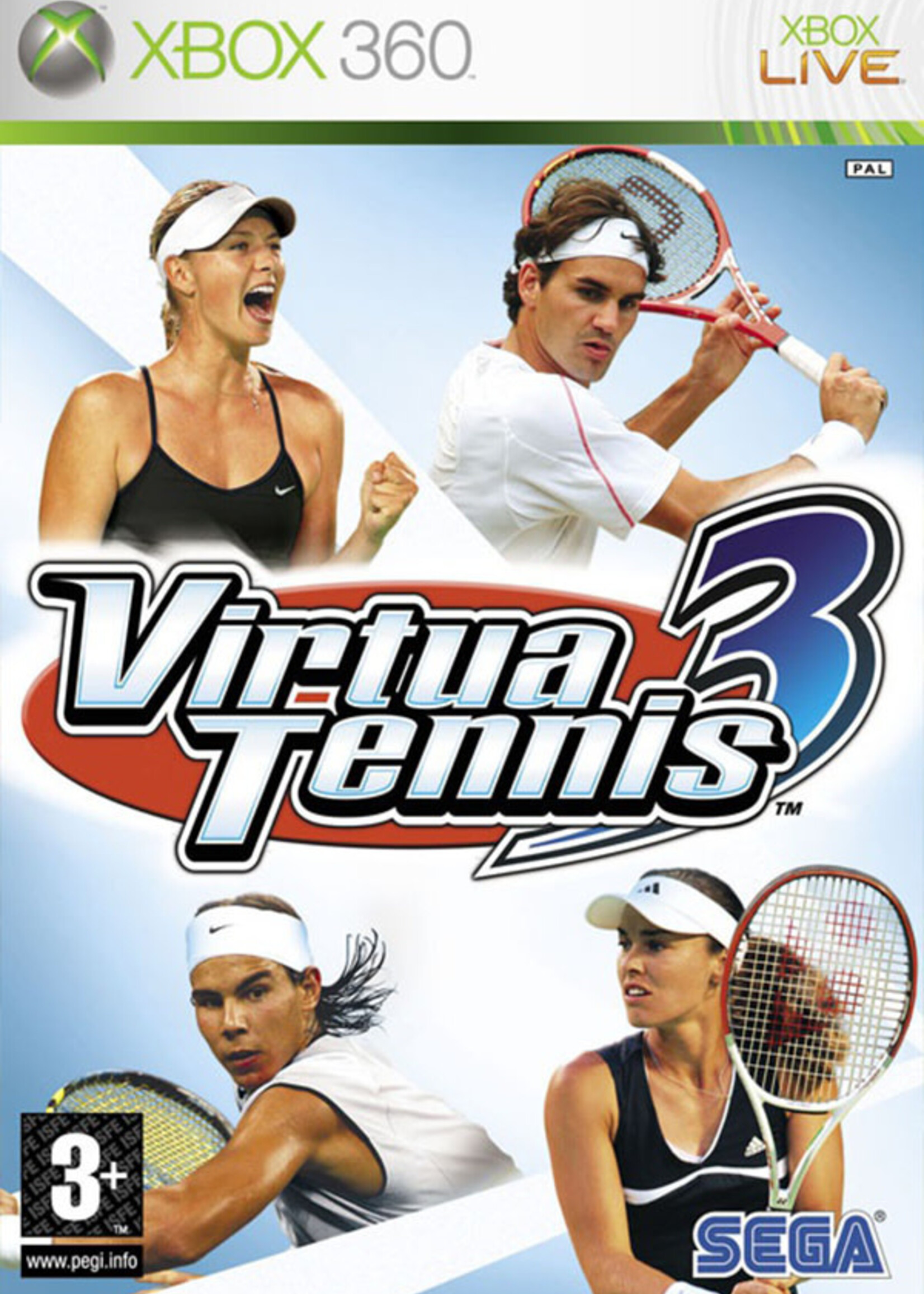 Virtua Tennis 3 X360