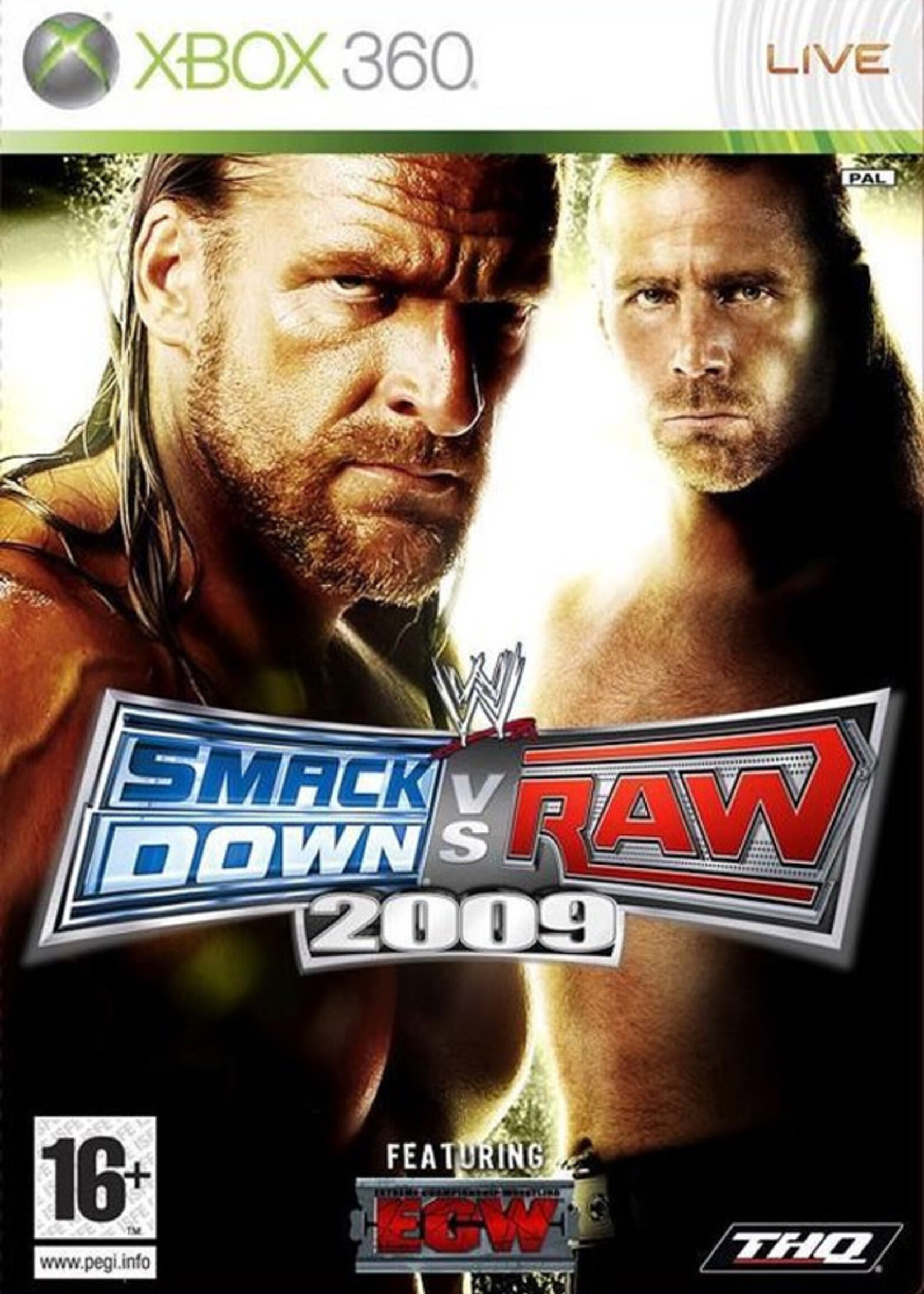 WWE Smack Down VS Raw 2009  X360
