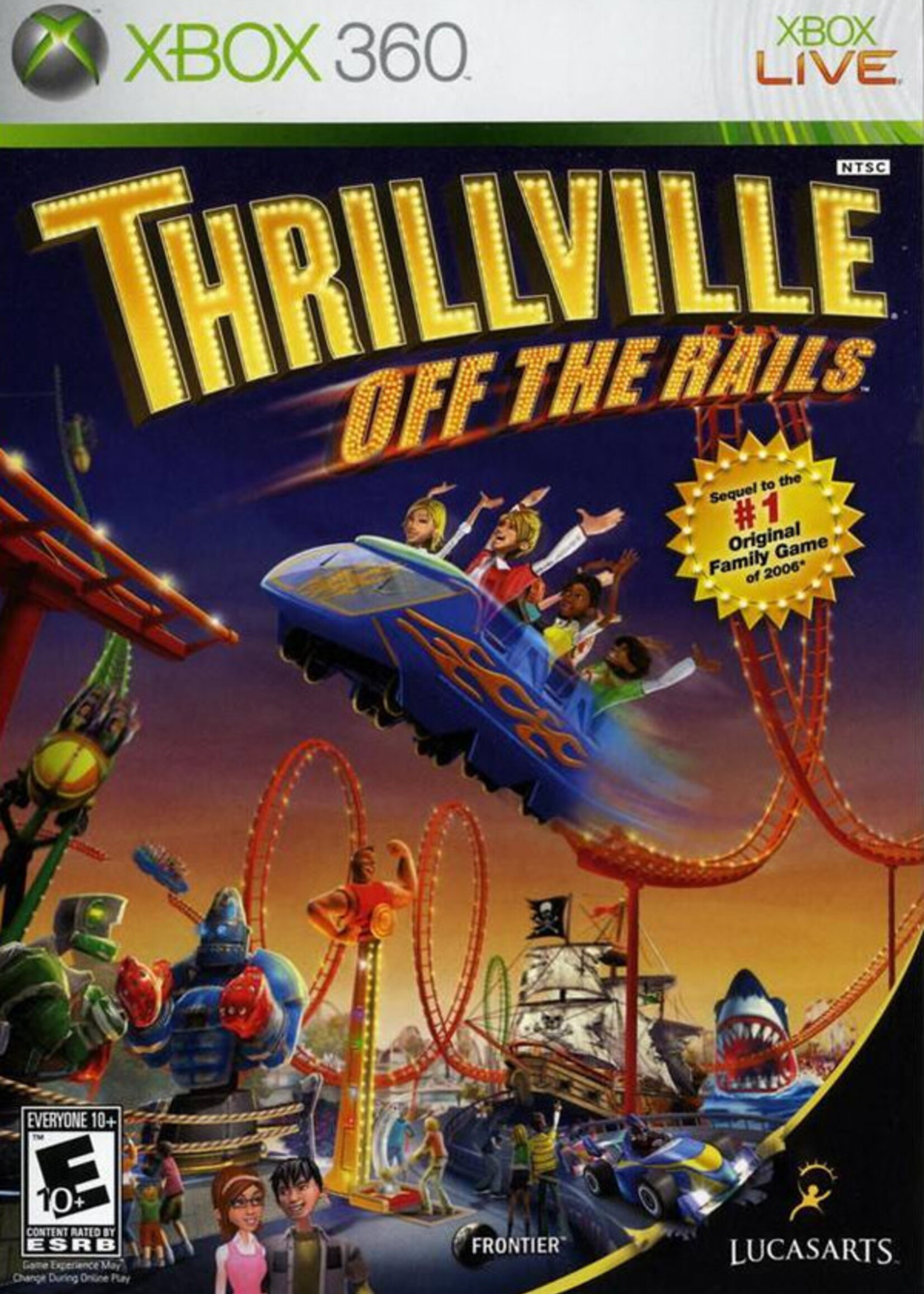 Thrillville Off The Rails X360