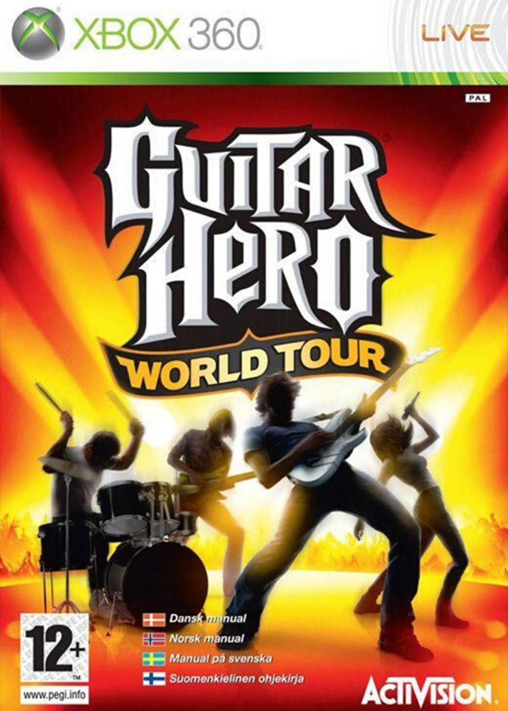 Guitar Hero World Tour X360