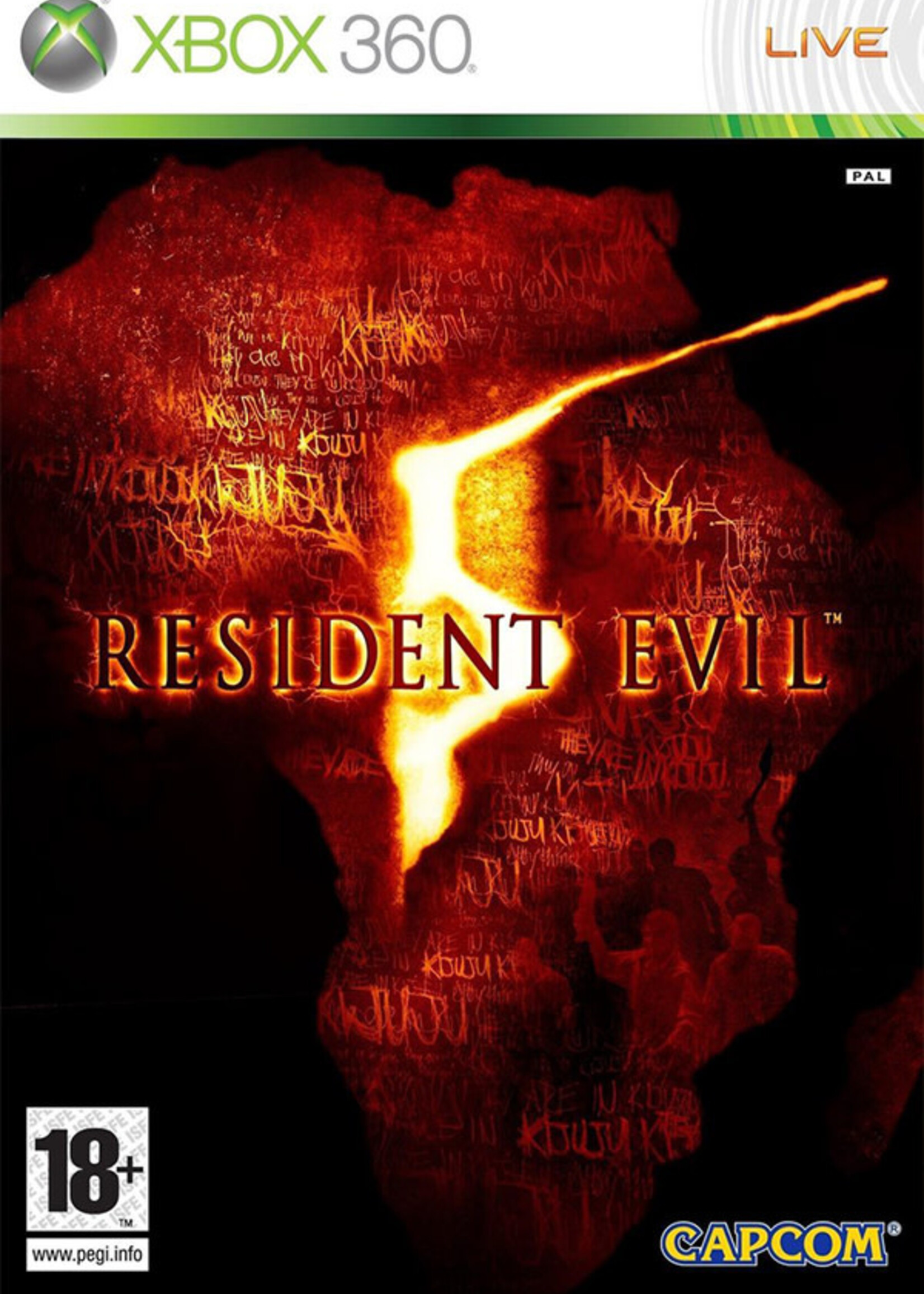 Resident Evil 5 X360