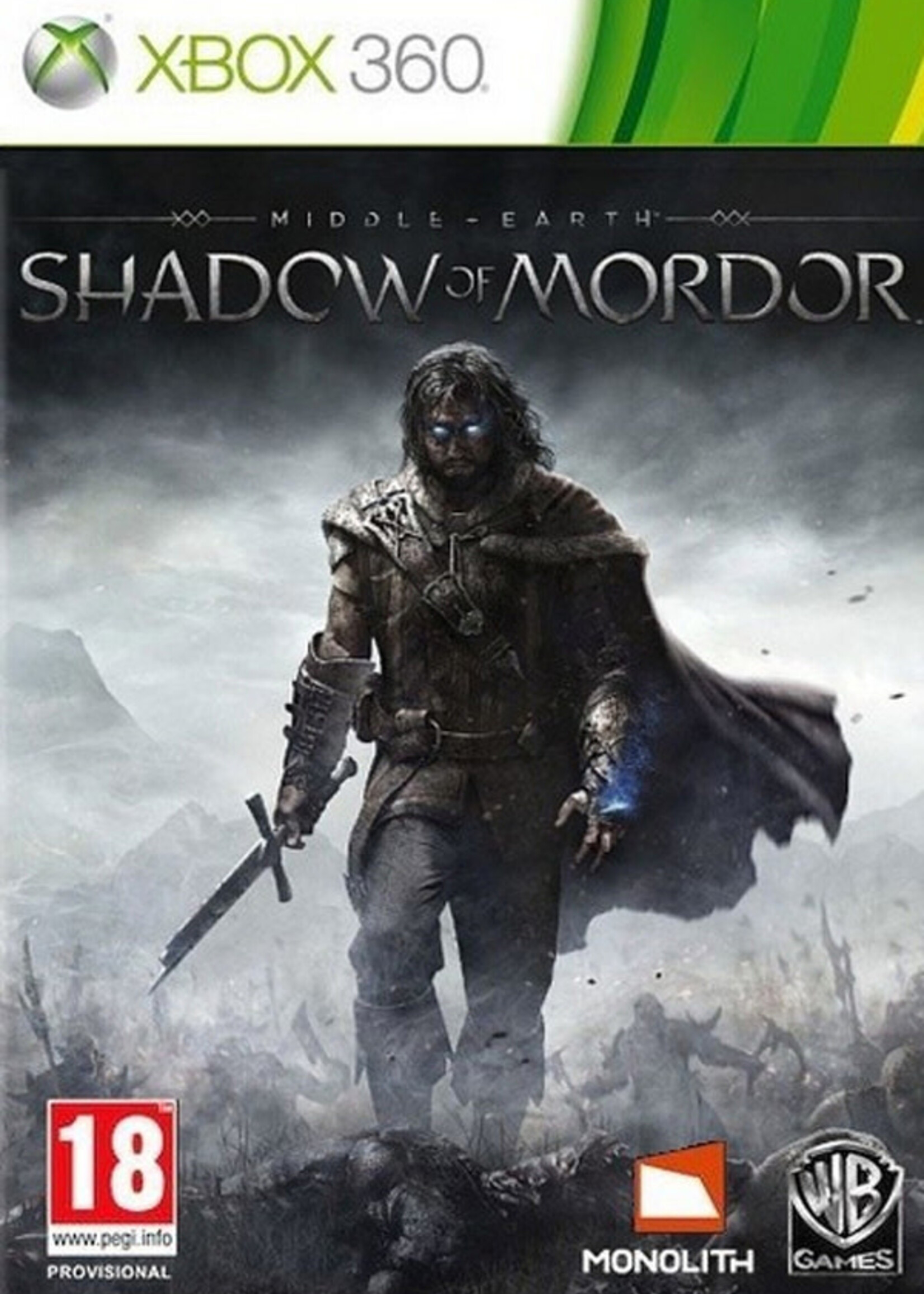 Middle Earth Shadow Of Mordor X360