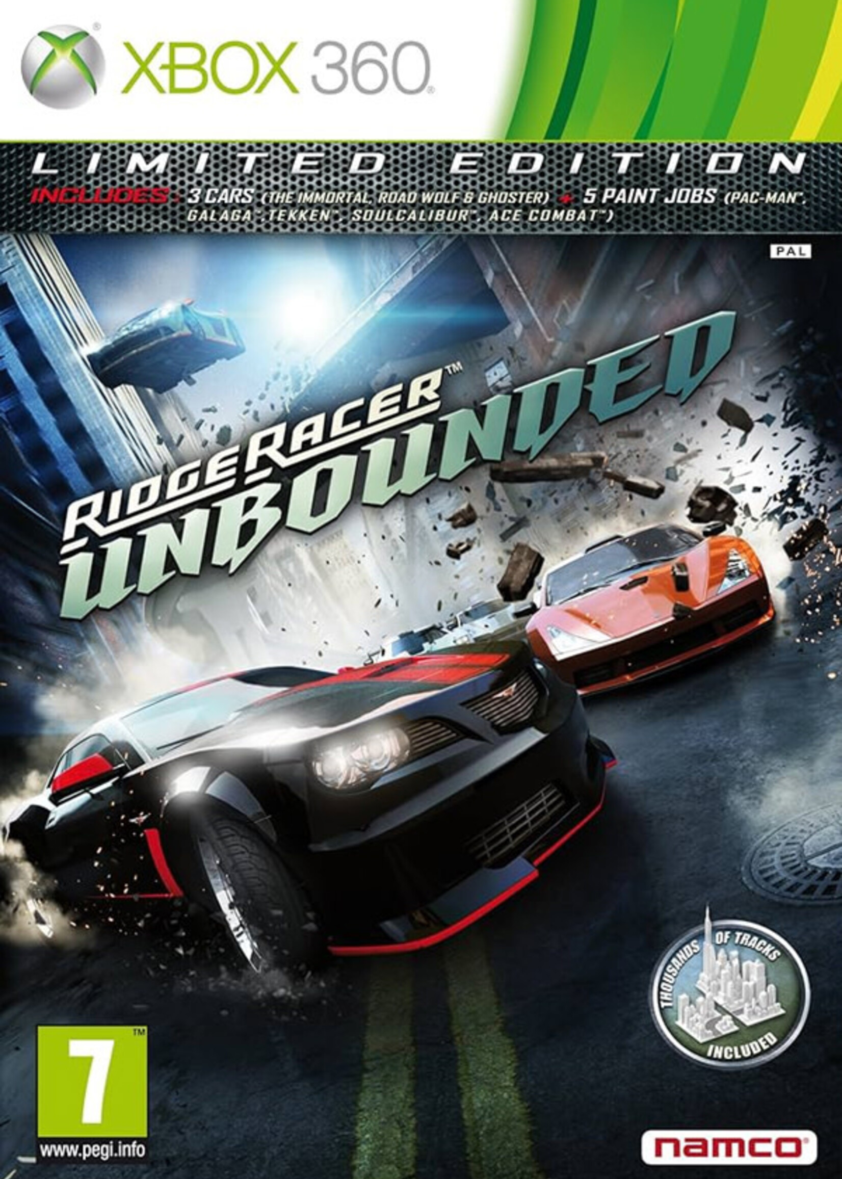 Ridge Racer Unbounded L.E.  X360
