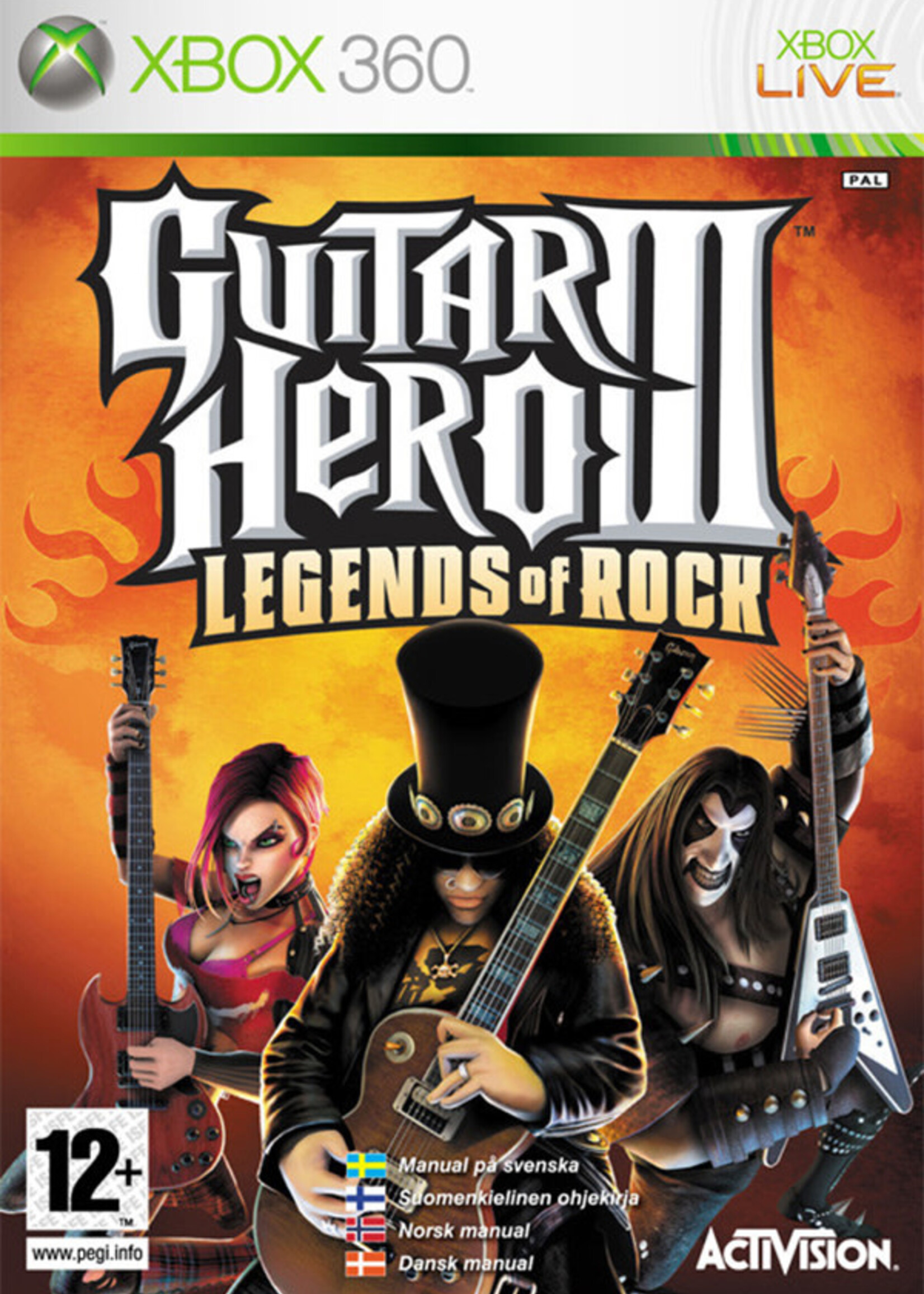 Guitar Hero 3 Legends of Rock X360