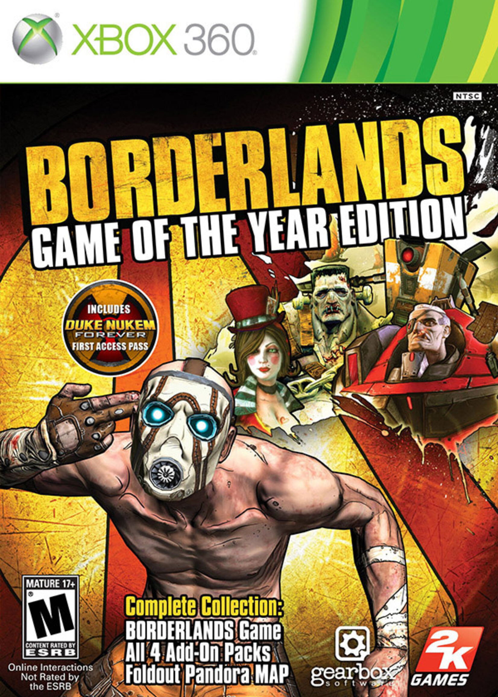 Borderlands GOTY X360