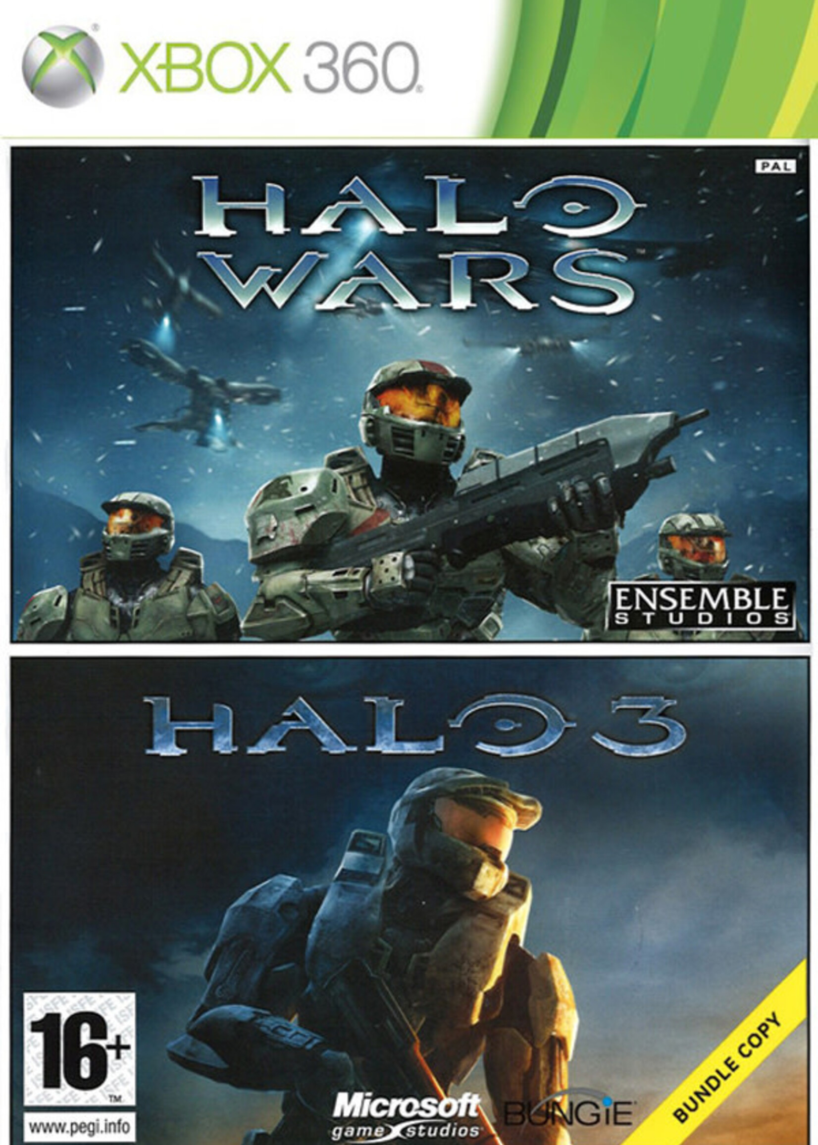 Halo Wars + Halo 3 Xbox 360