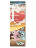 Stitch & Angel Japanese Art Door Poster 53x158cm