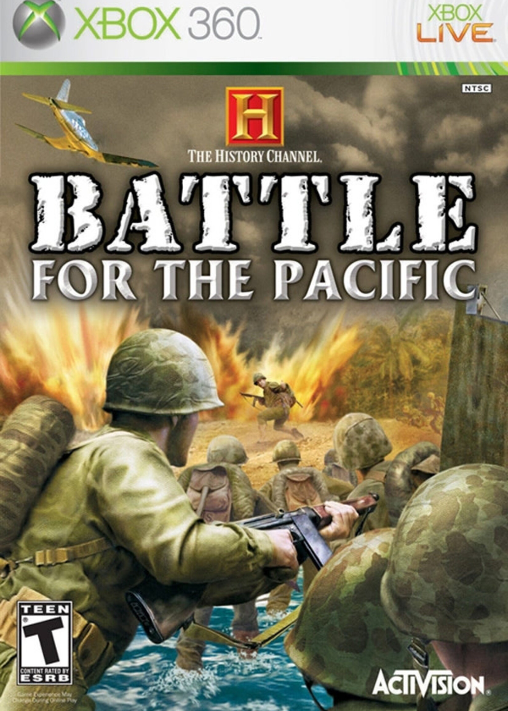 History Channel Battle For  The Pacific X360