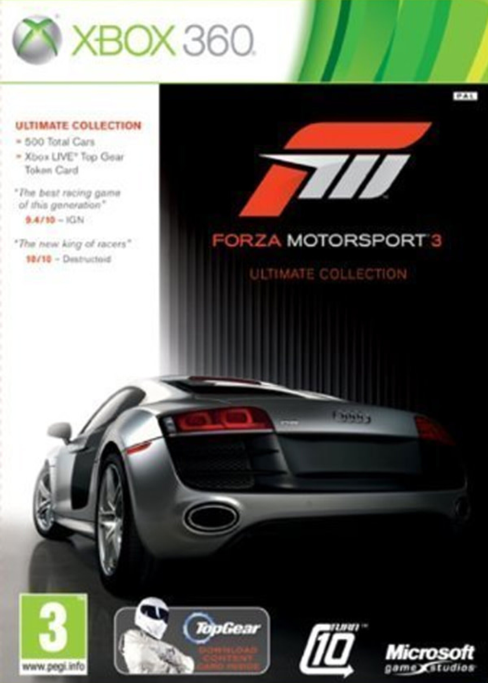 Forza Motorsport 3 Ultimate Collection X360
