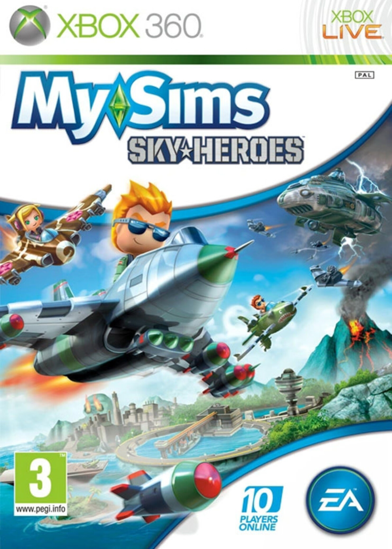 My Sims Sky Heroes X360