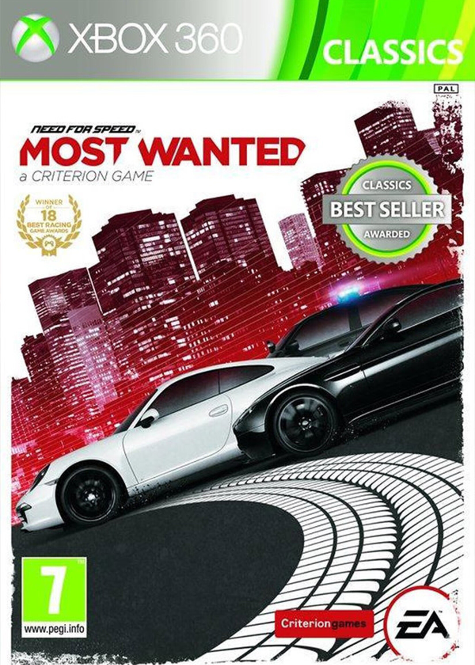 Need For Speed Most Wanted  2012 X360