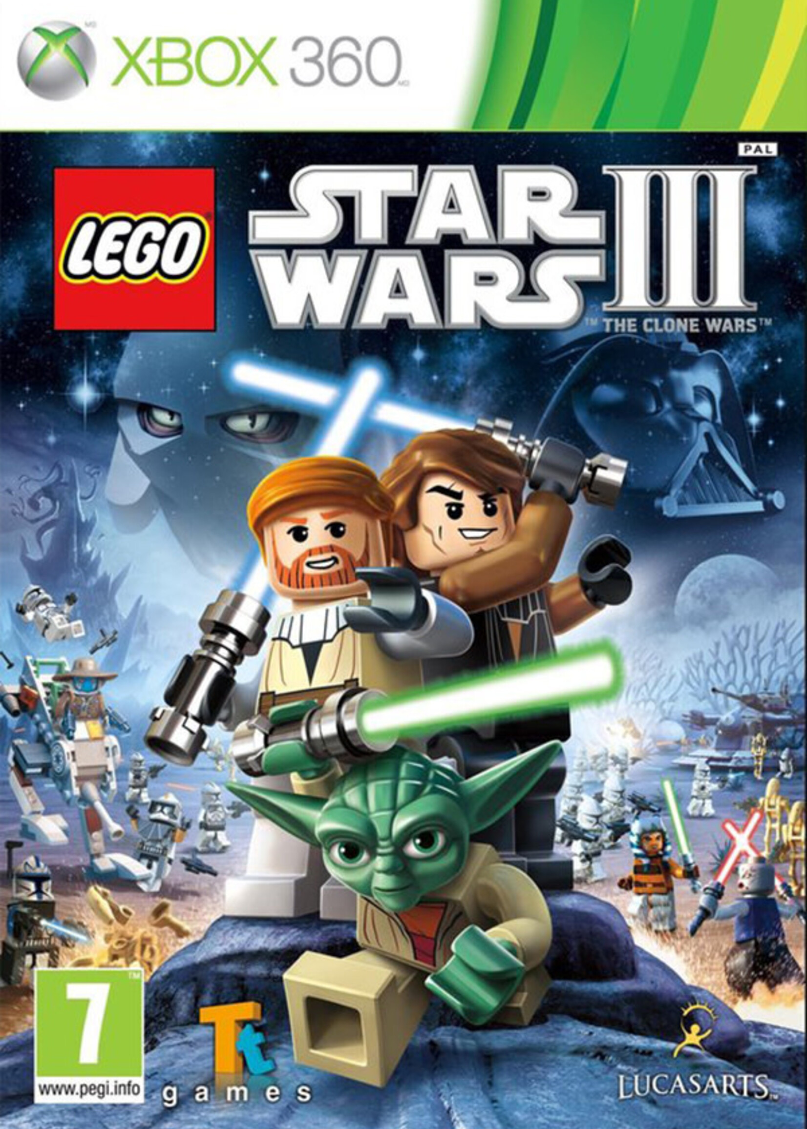 Lego Star Wars 3 The Clone  Wars X360