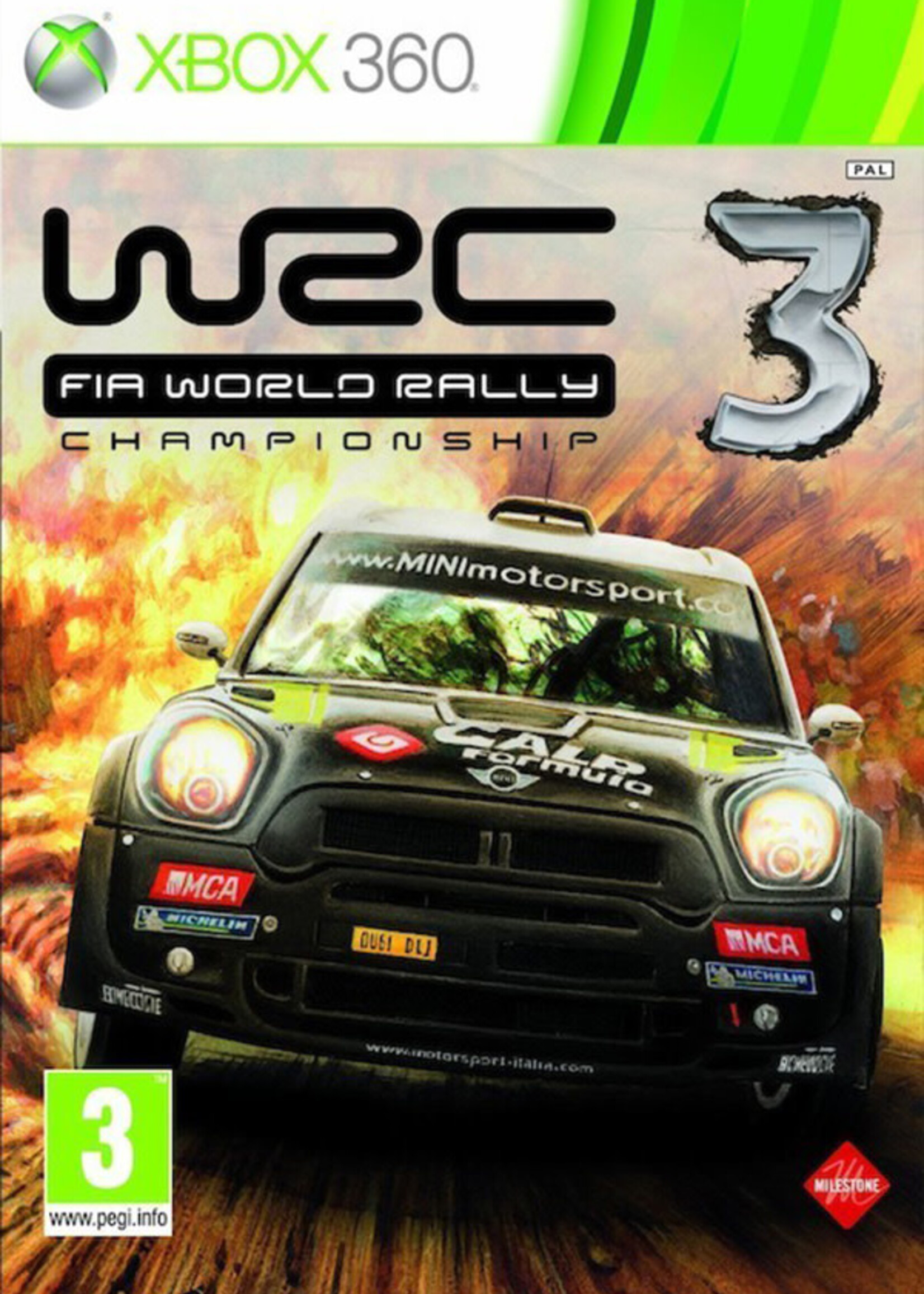 WRC Fia World Rally Championship 3 X360