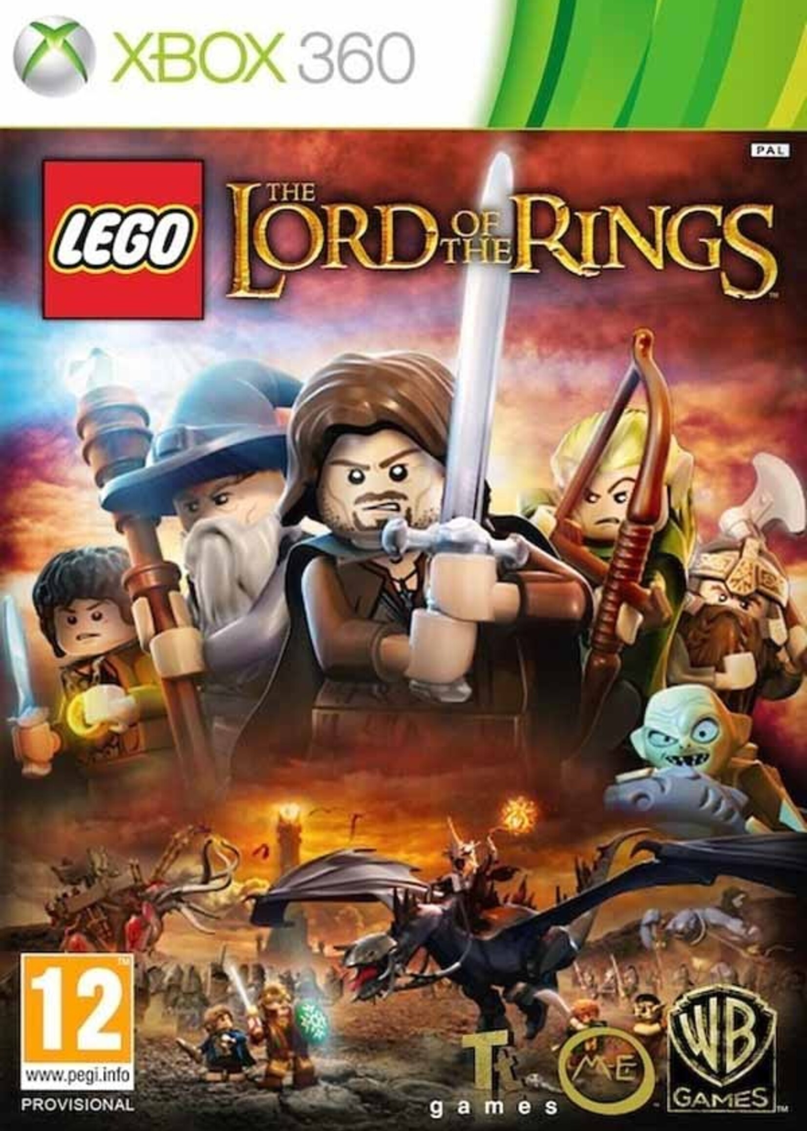 Lego Lord Of The Rings X360