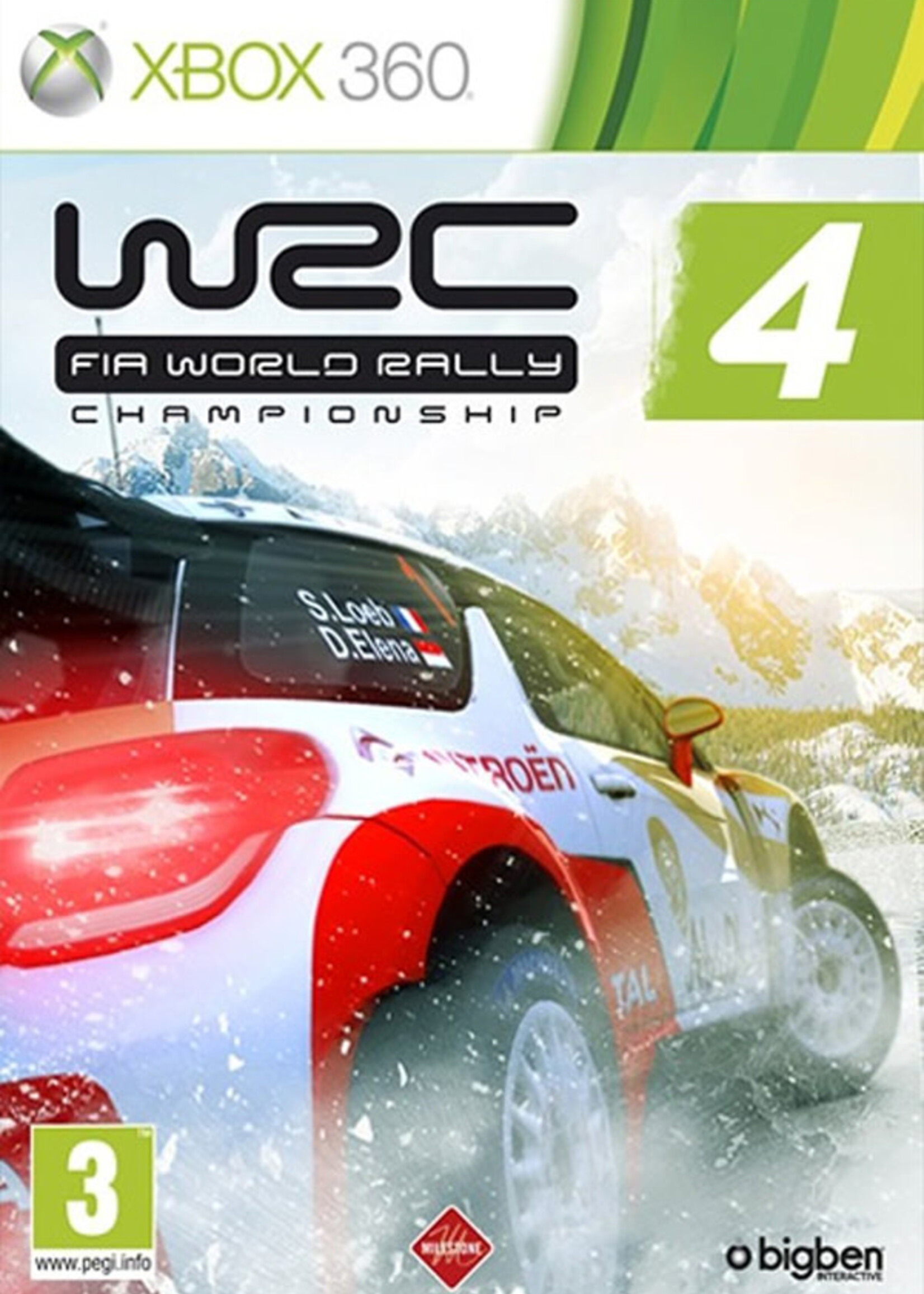 WRC FIA World Rally Championship 4 X360