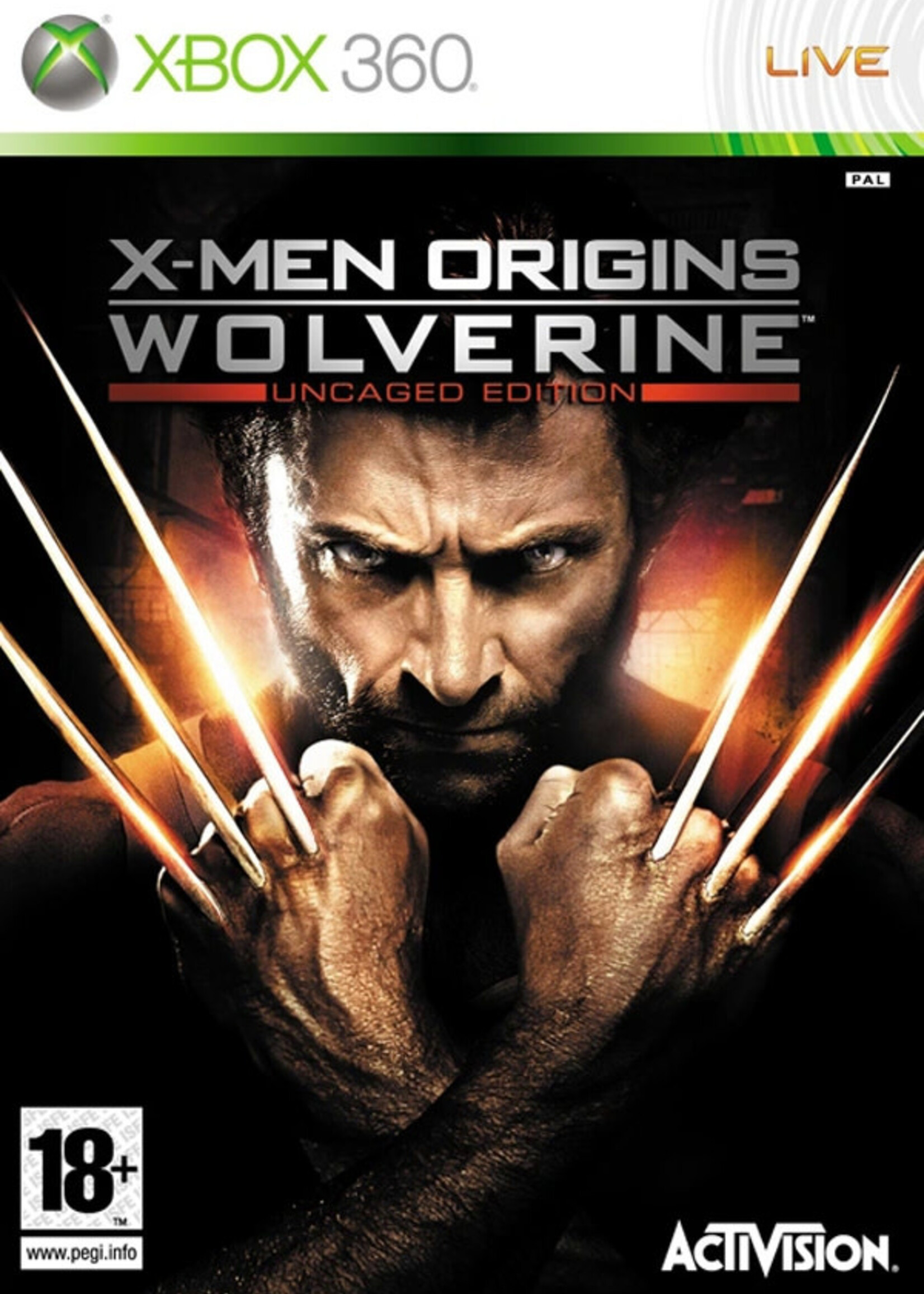 X-Men Origins Wolverine Uncaged Edition X360