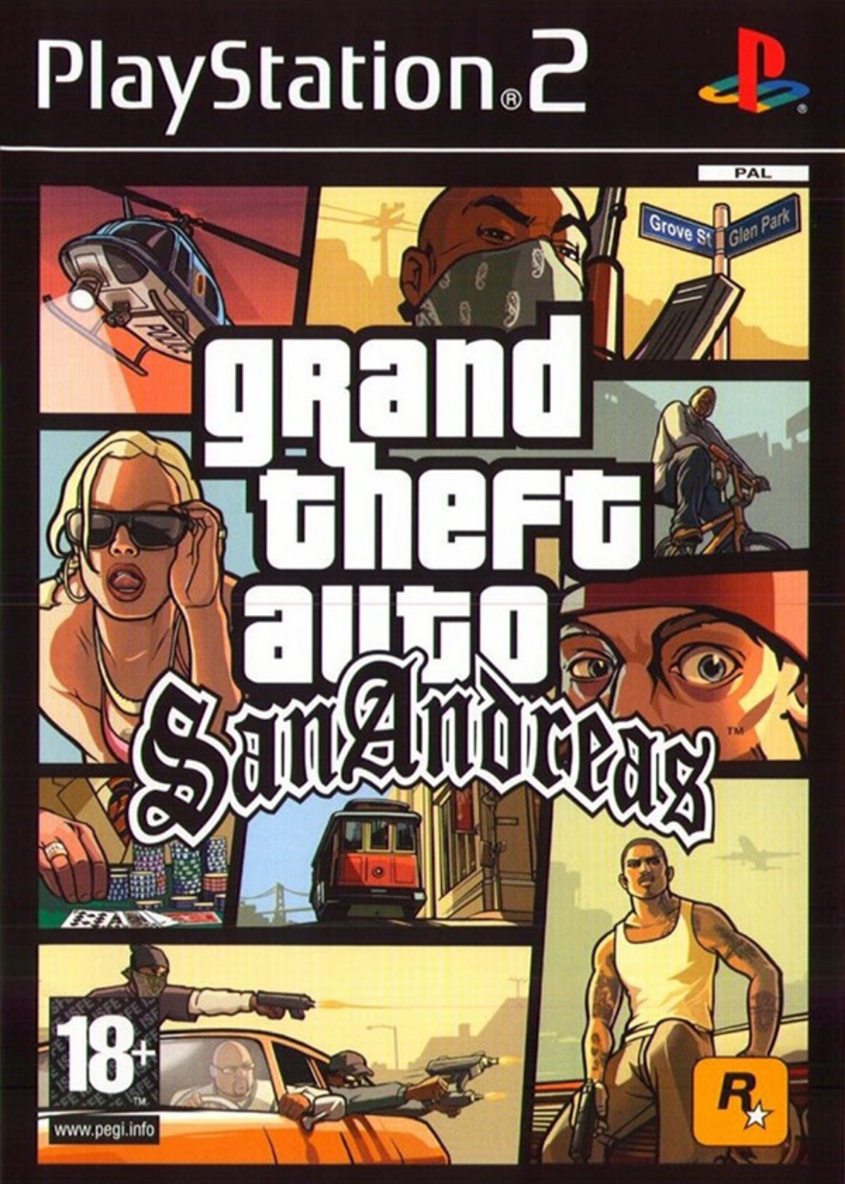 Grand Theft Auto San Andreas PS2
