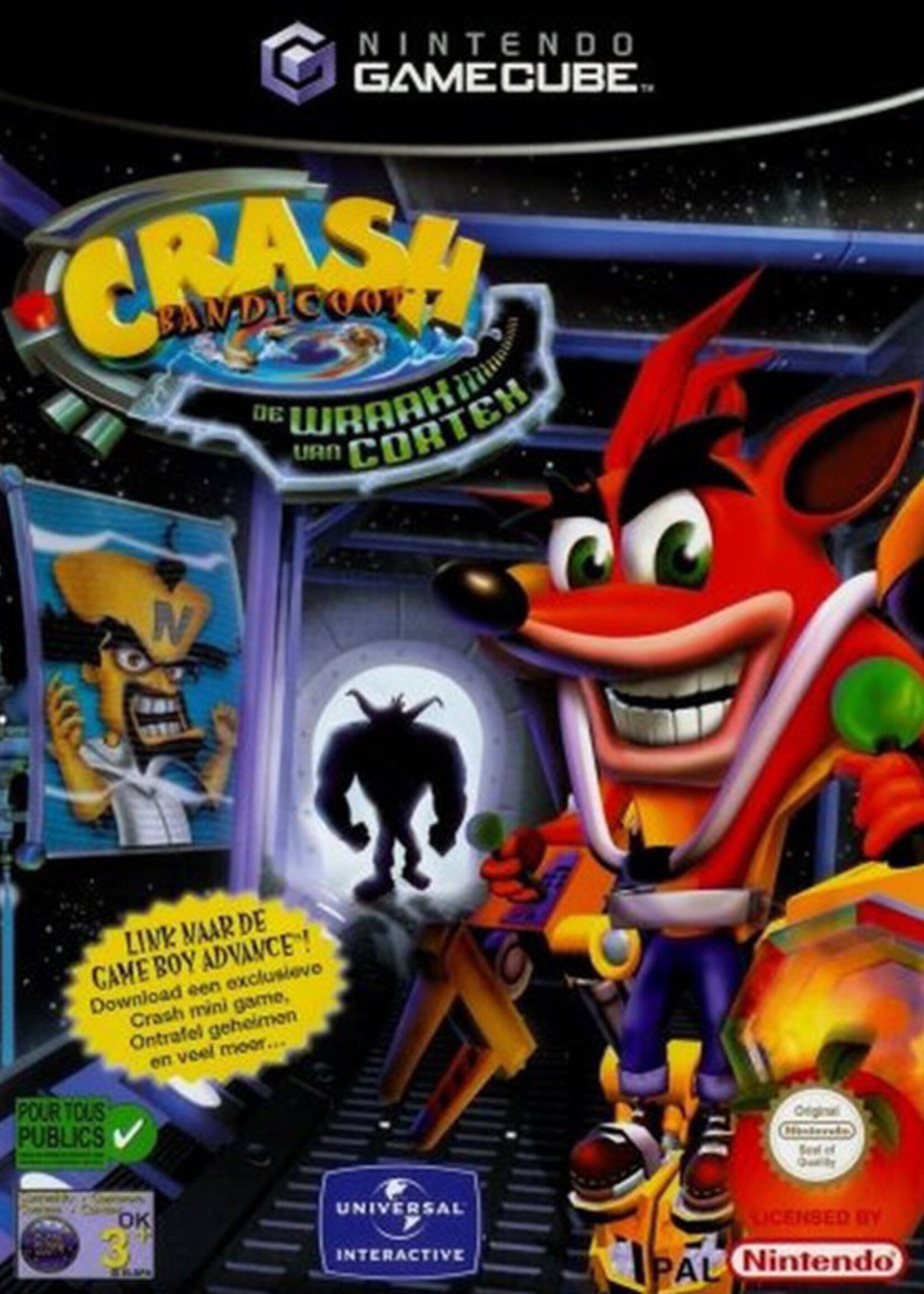 Crash Bandicoot De Wraak Van Cortex GC