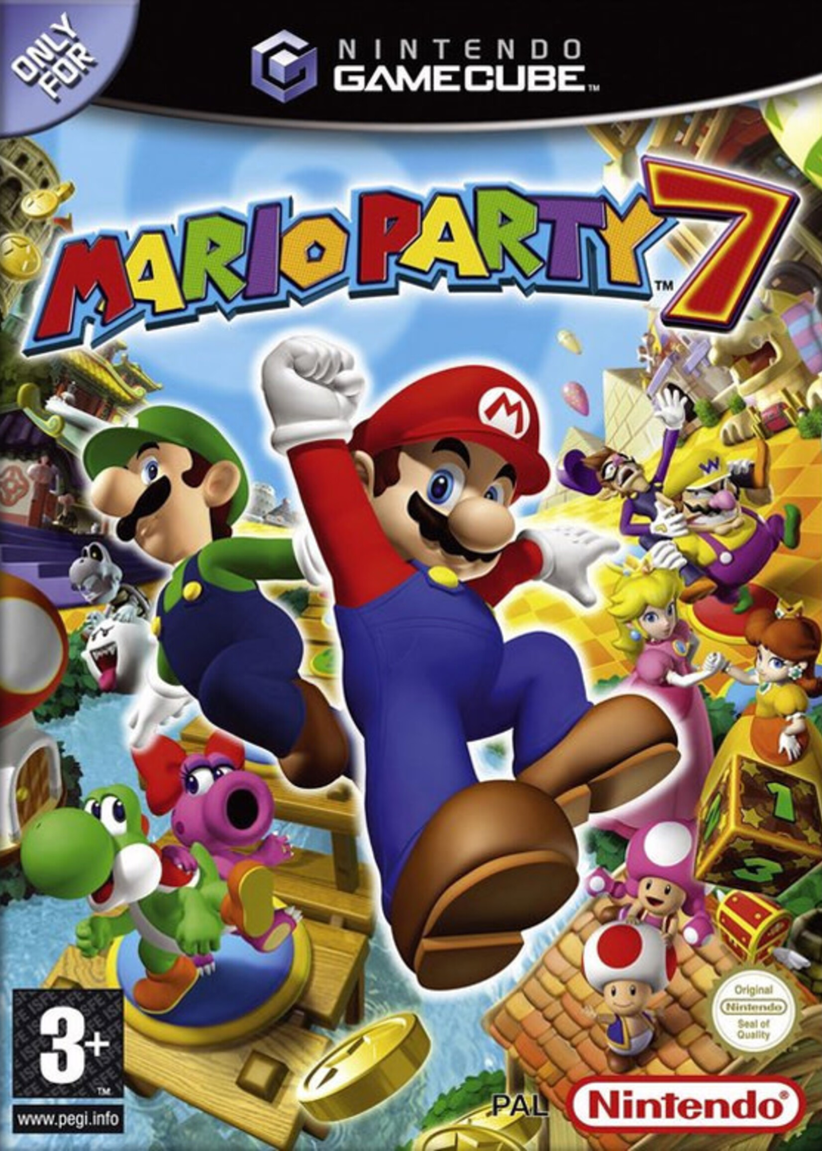 Mario Party 7 + Gamecube Microfoon GC