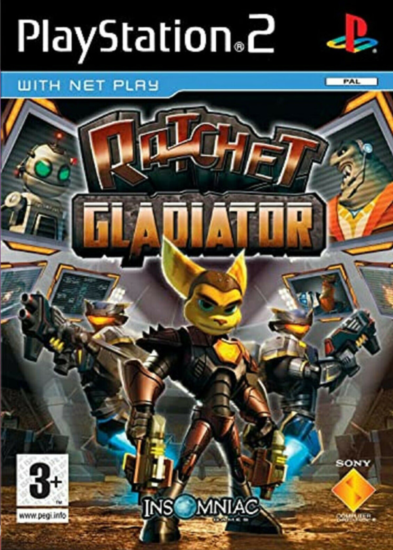 Ratchet & Clank Gladiator PS2