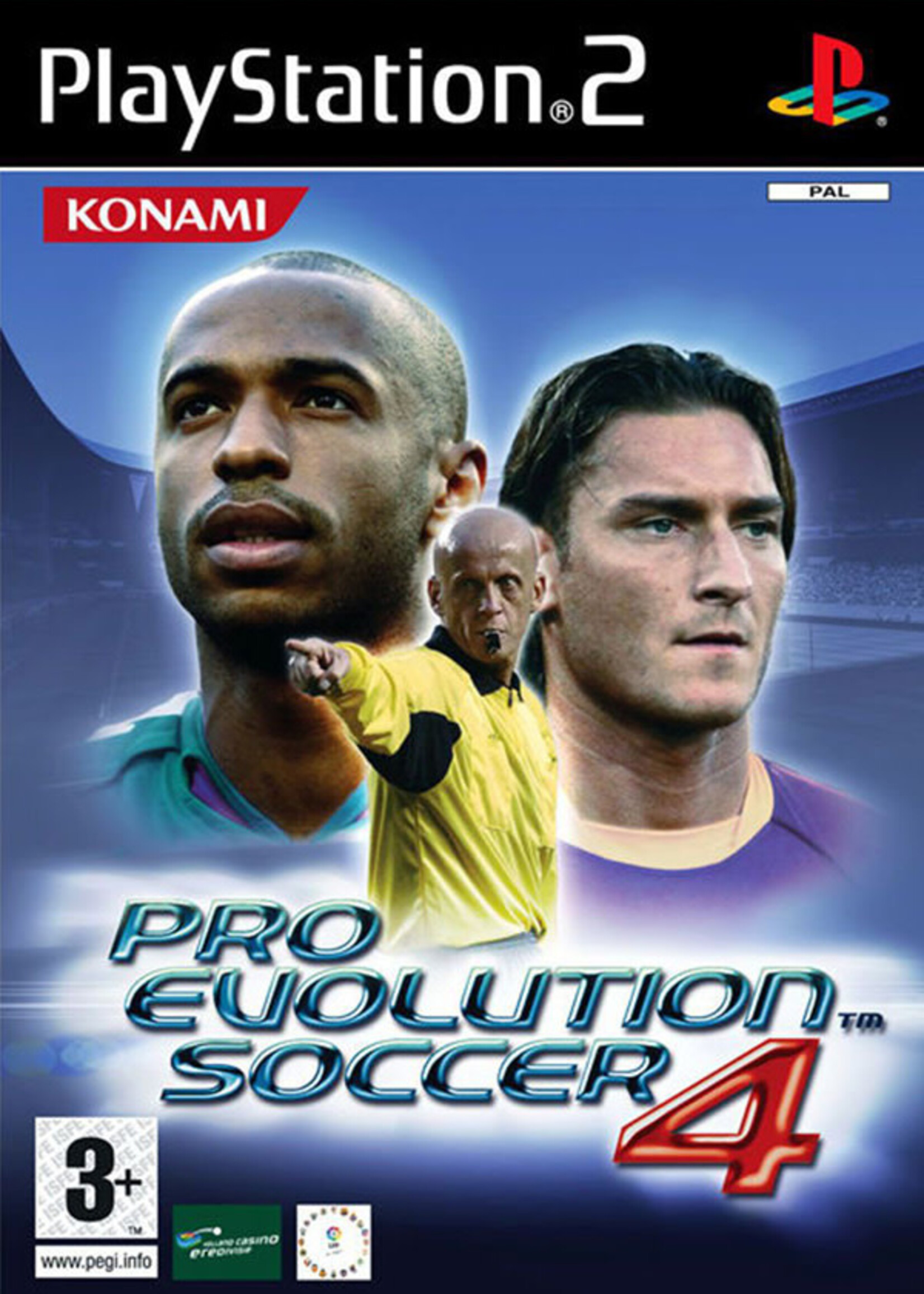 PES Pro Evolution Soccer 4 PS2