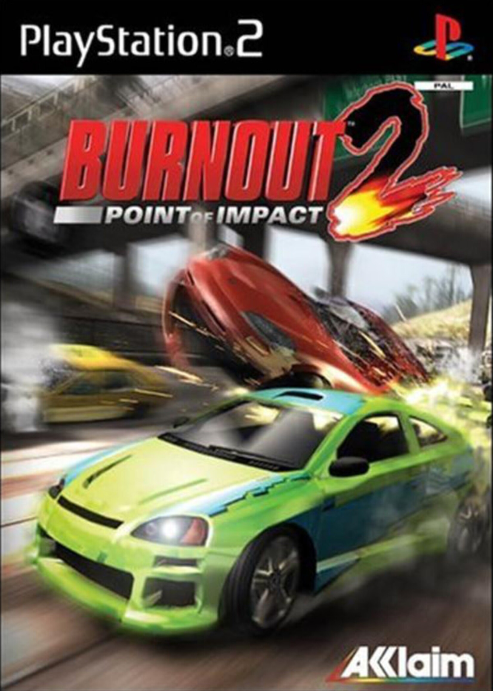 Burnout 2 Point Of Impact PS2