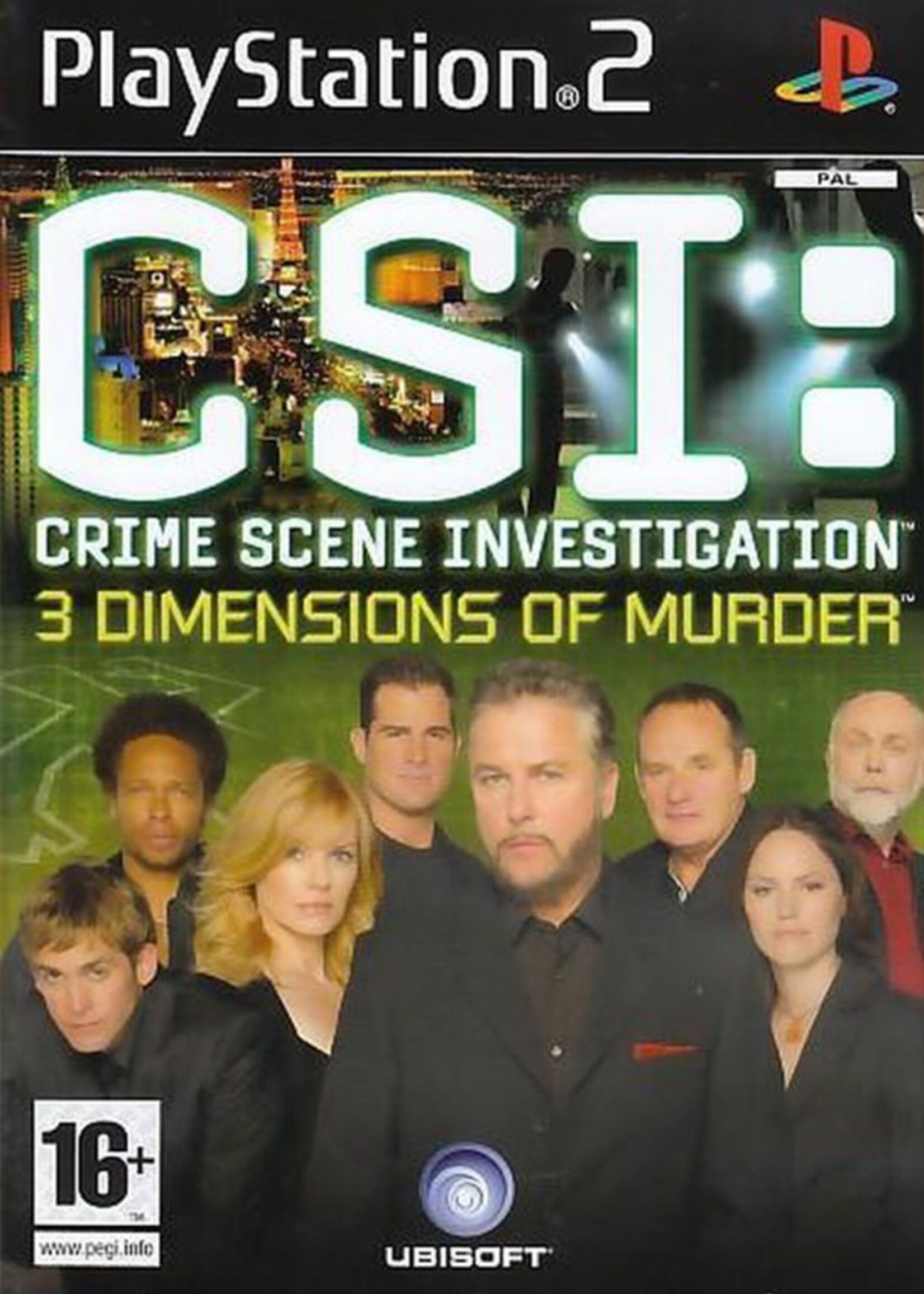 CSI Crime Scene Investigation 3 Dimensions Of Murder PS2