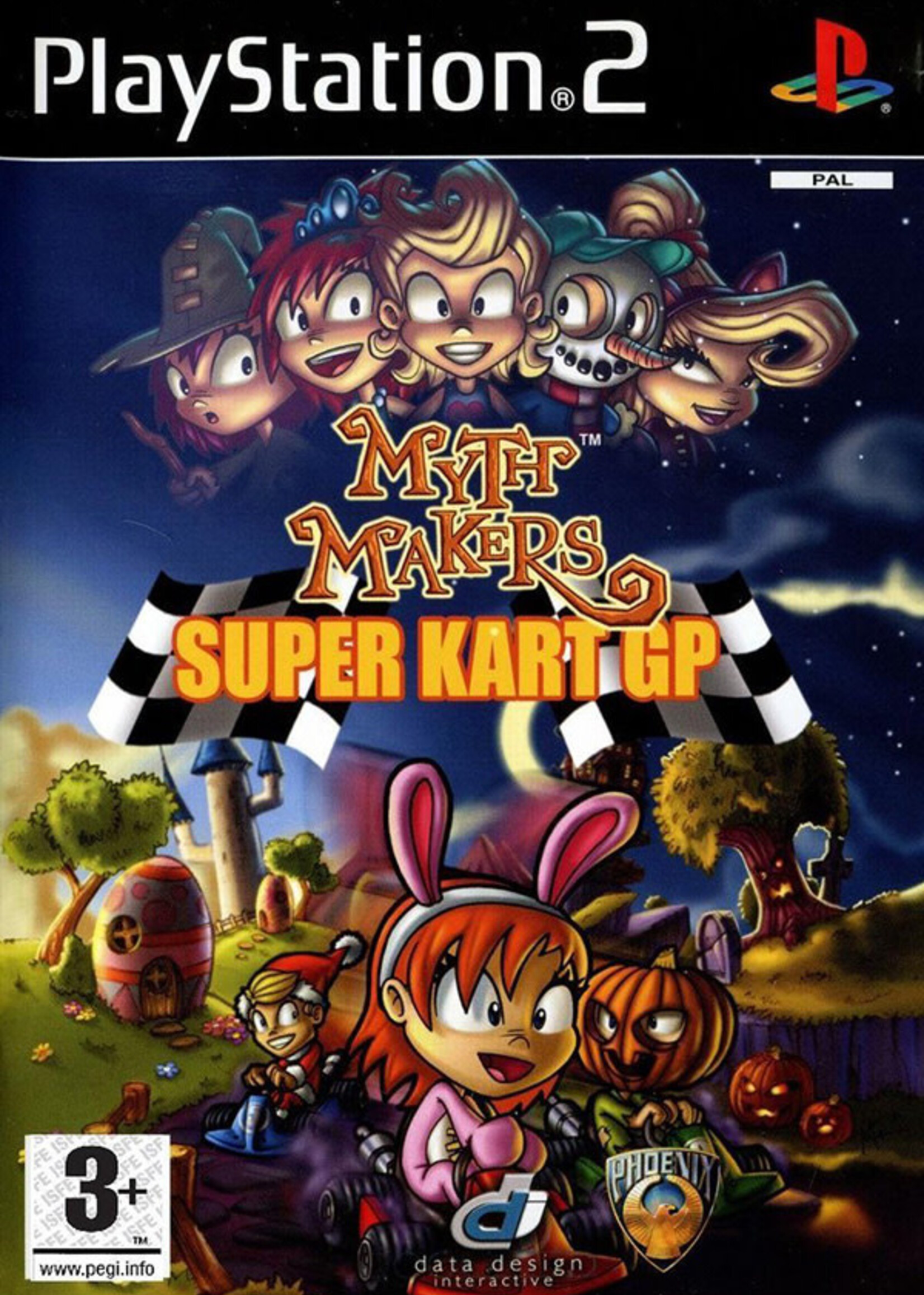 Myth Makers Super Kart GP PS2