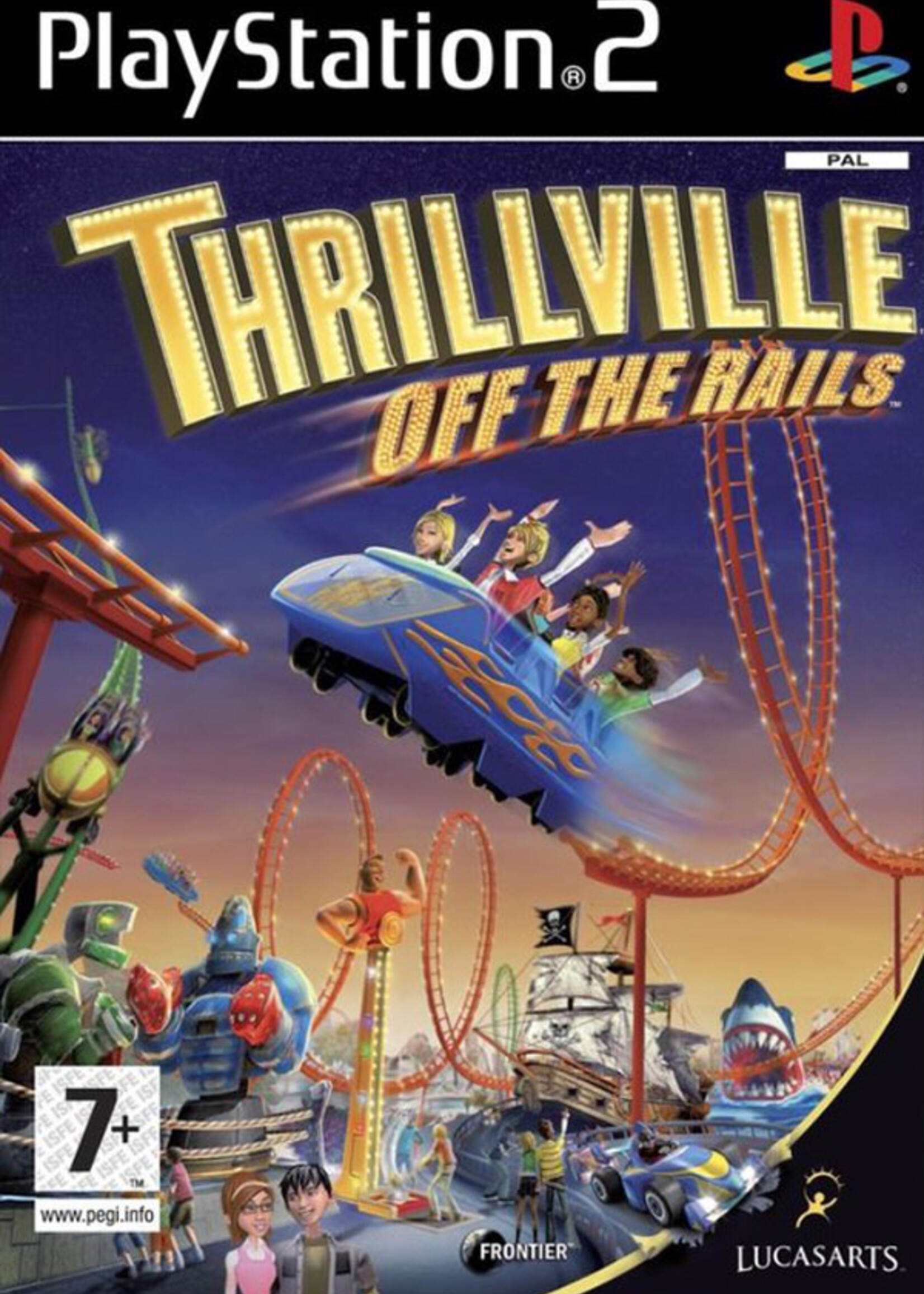 Thrillville Off The Rails PS2
