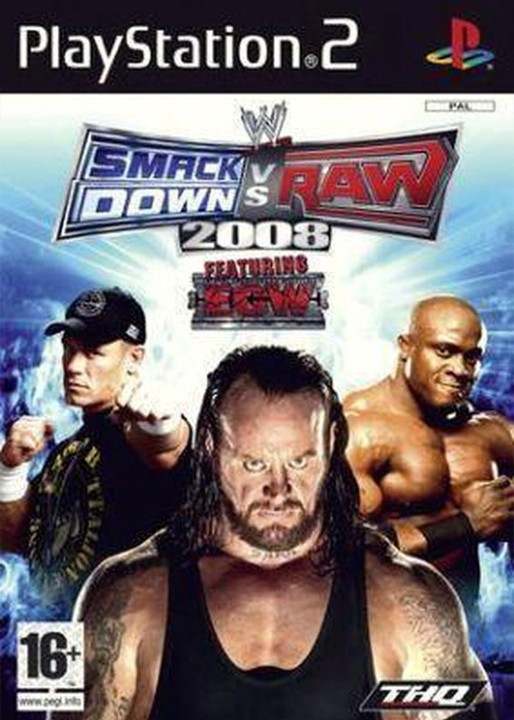 WWE SmackDown vs RAW 2008 PS2