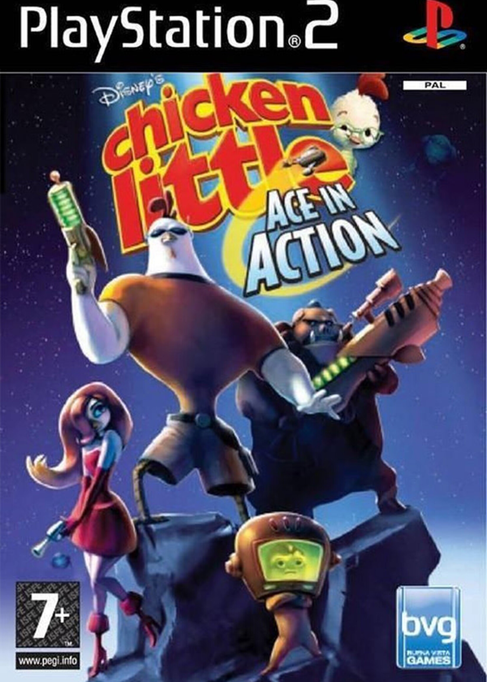 Chicken Little Ace In Action  PS2