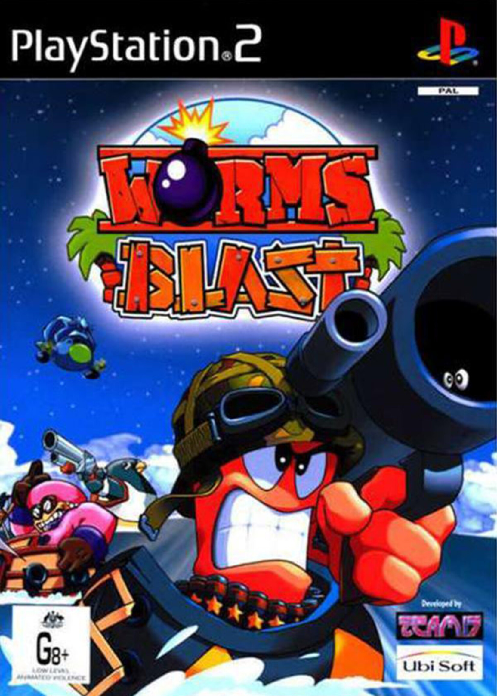 Worms Blast PS2