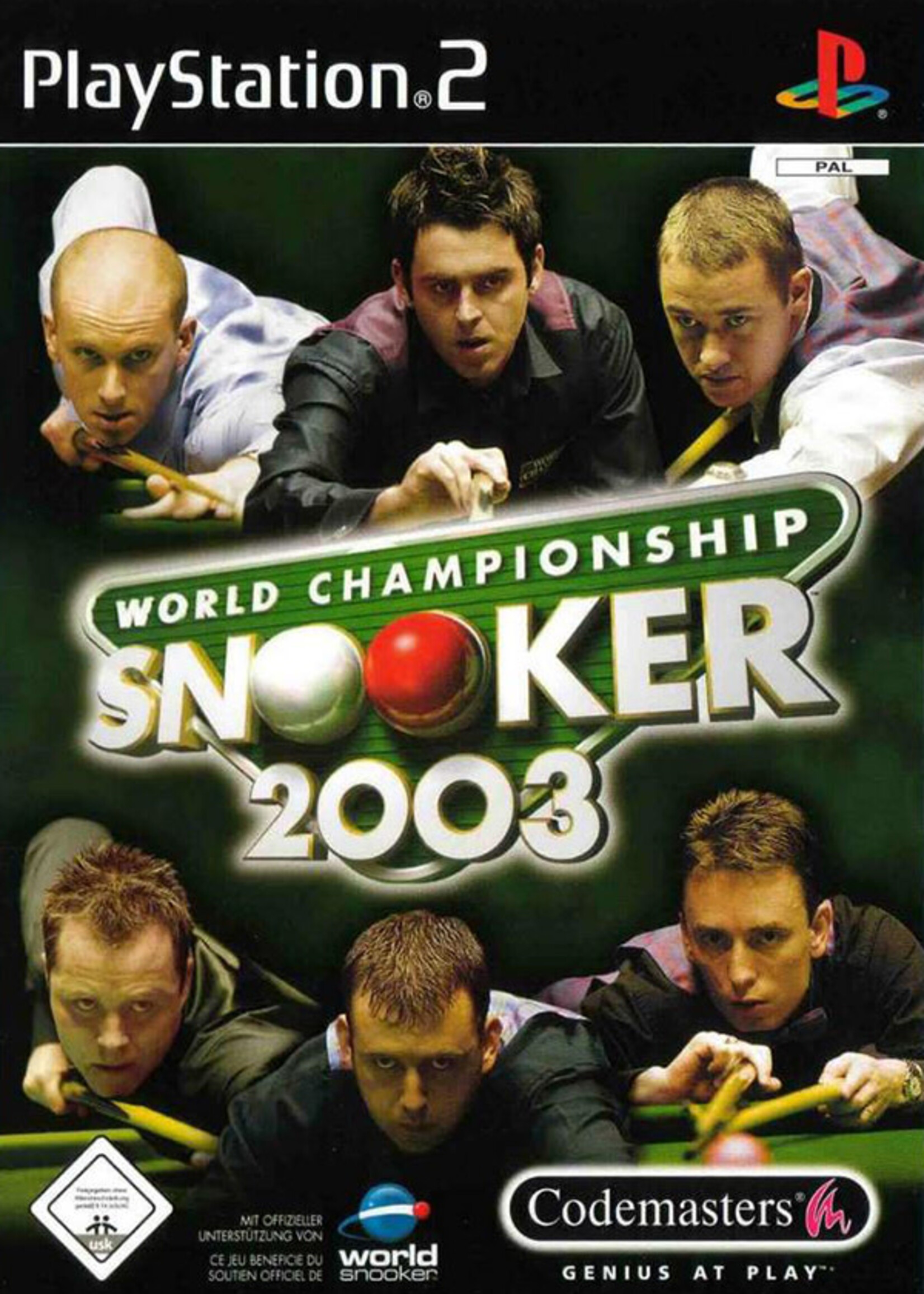 World Championship Snooker  2003 PS2