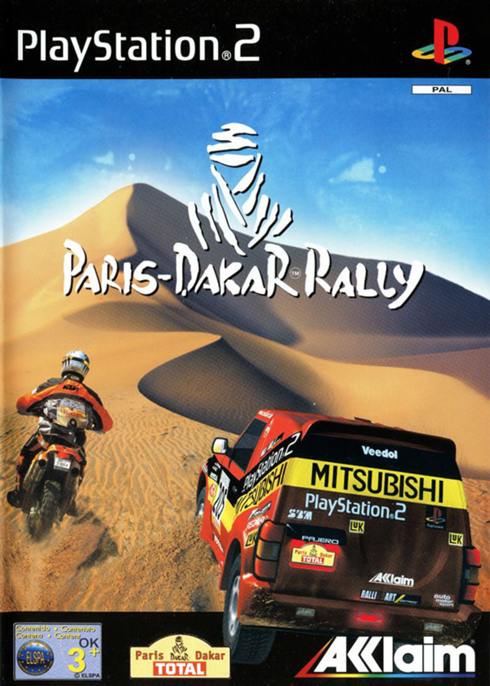Paris Dakar Rally PS2