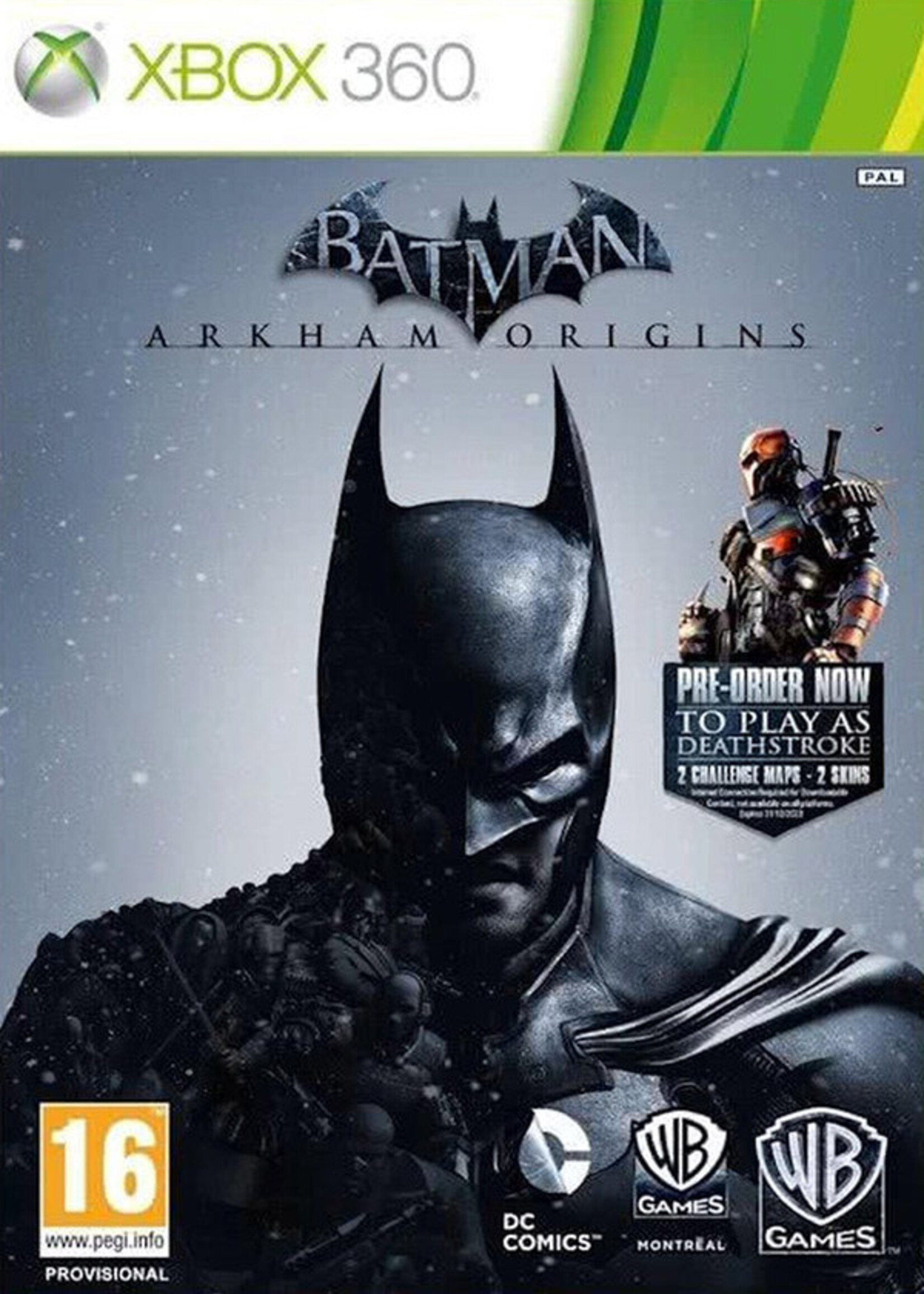 Batman Arkham Origins X360