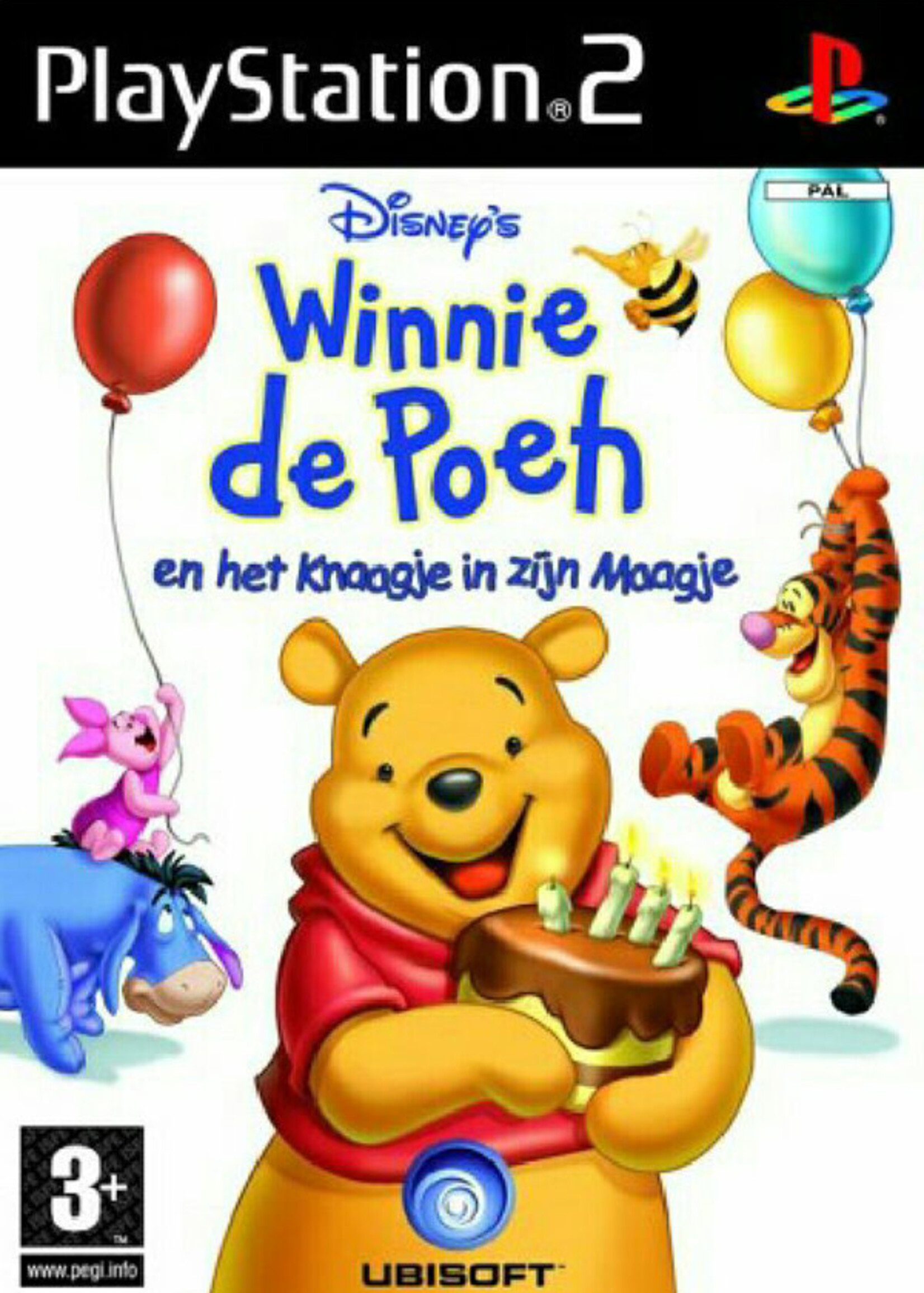 Winnie De Poeh En Het Knaagje In Zijn Maagje PS2