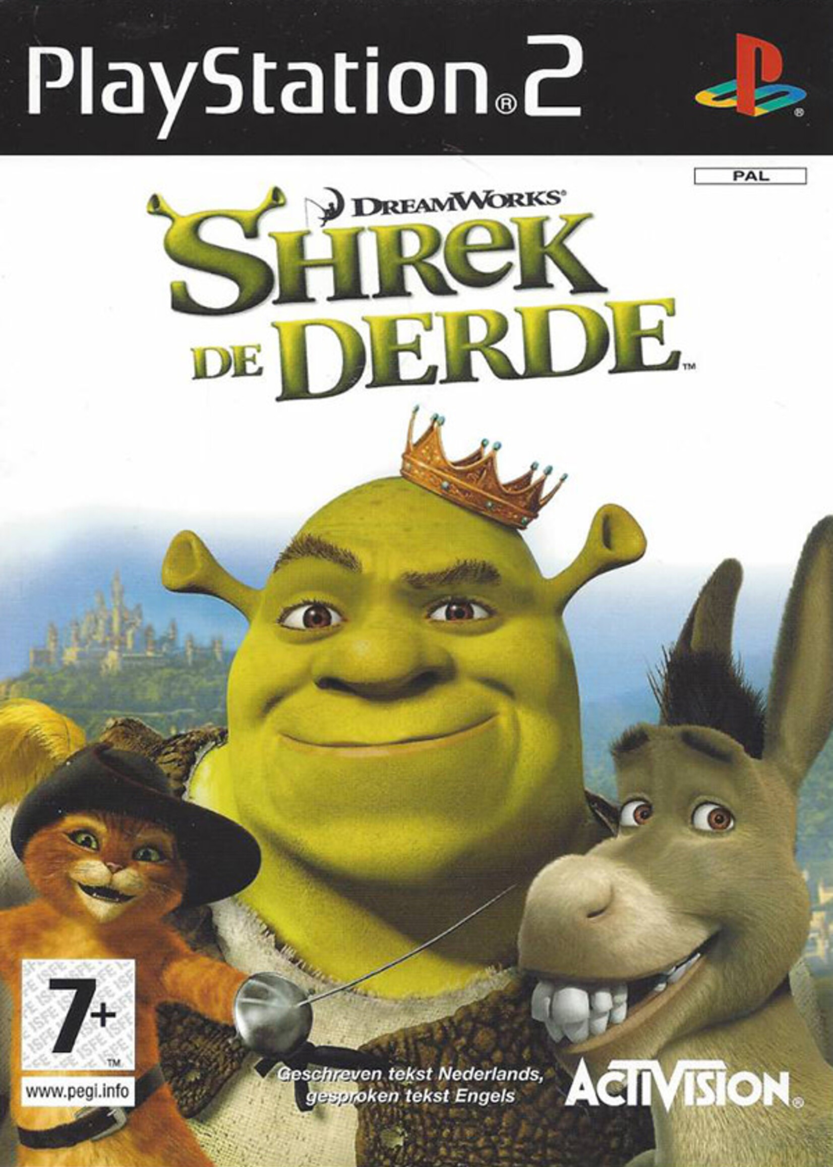Shrek De Derde PS2