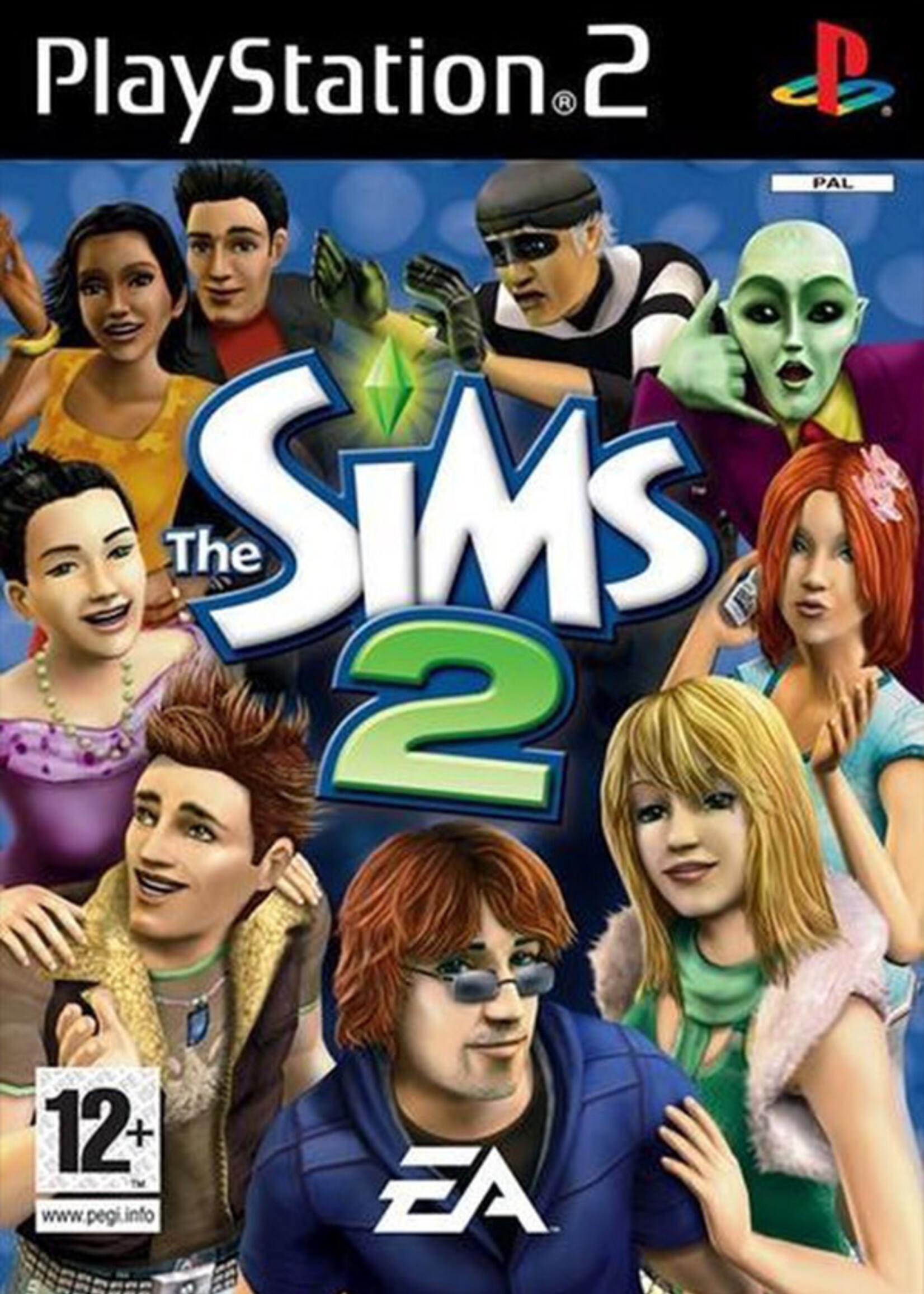 Sims 2 PS2