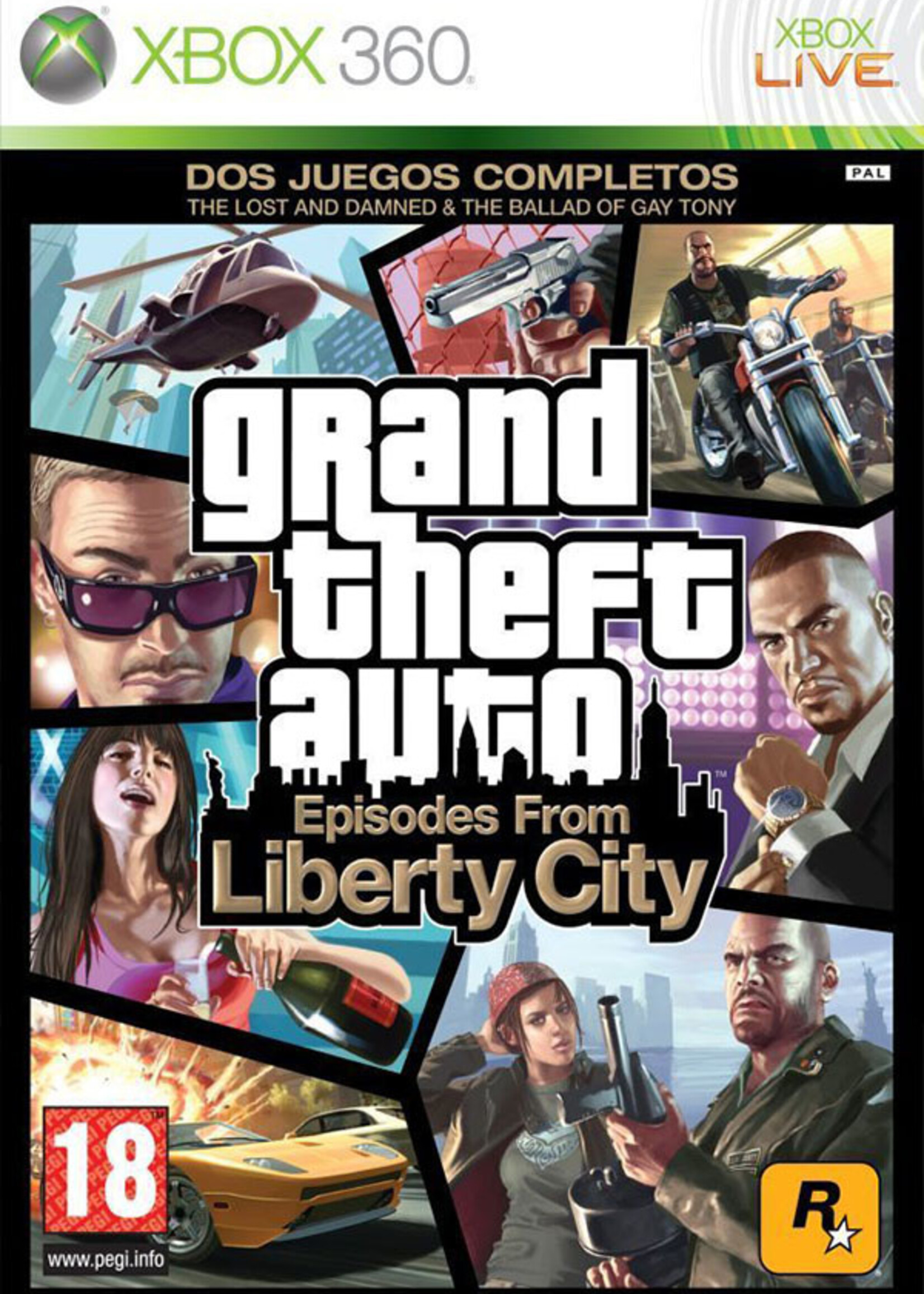 GTA Grand Theft Auto Episodes From Liberty City X360