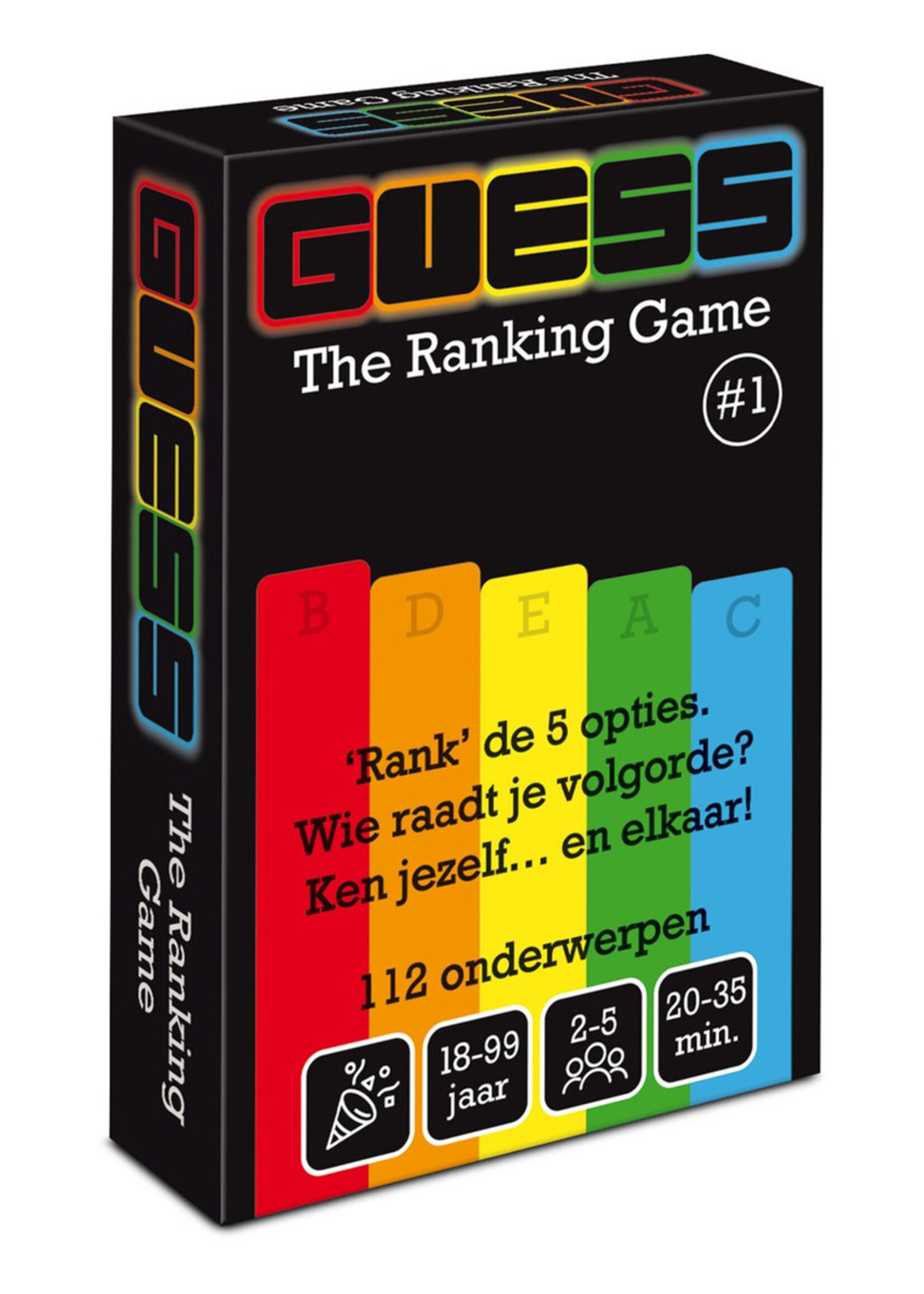 Guess The Ranking Game Editie #1