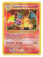 Charizard LV.76 11 (EVO) Reverse Holo BGS Grade 8.5