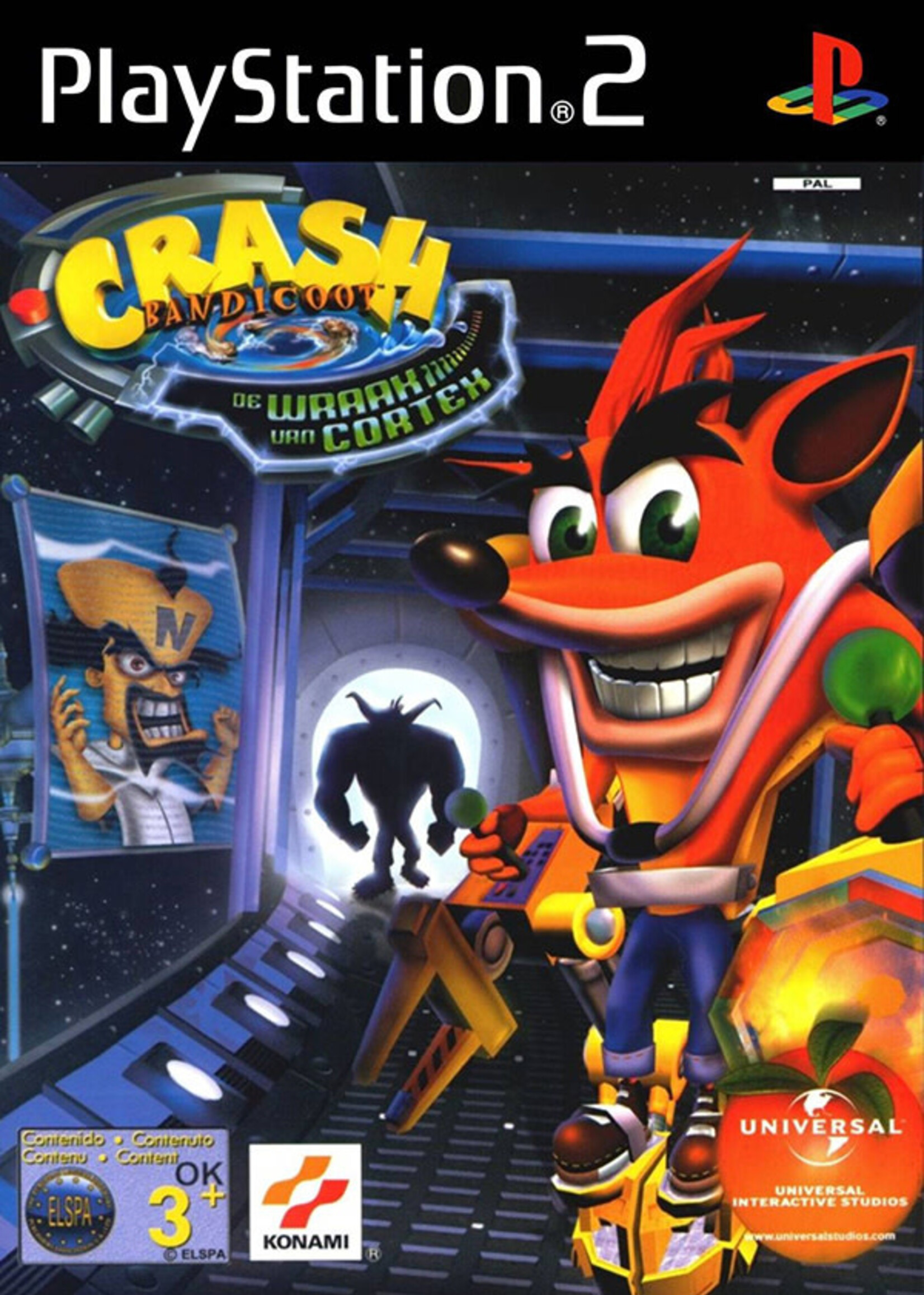 Crash Bandicoot De Wraak  Van Cortex PS2