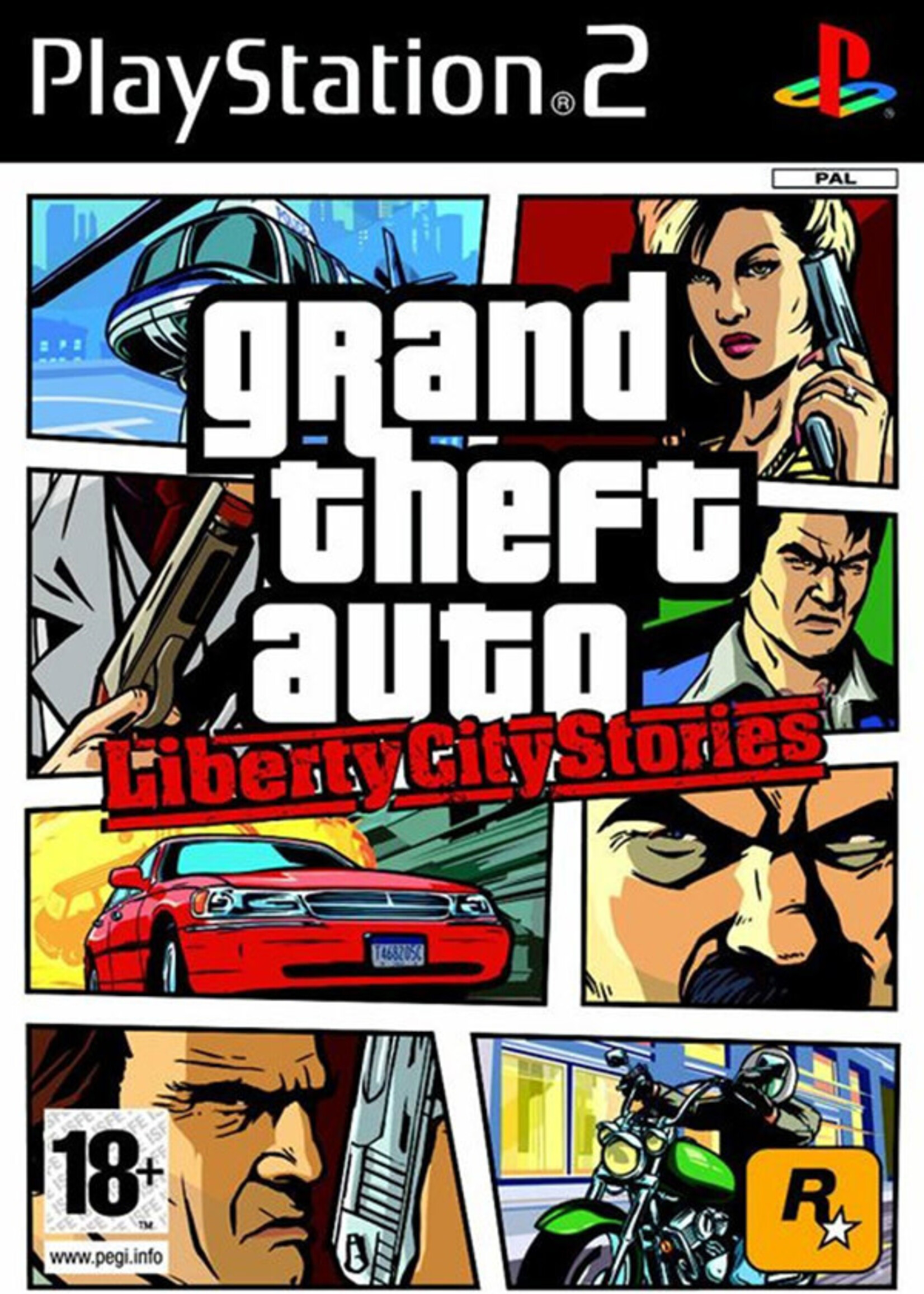 GTA Grand Theft Auto Liberty  City Stories PS2